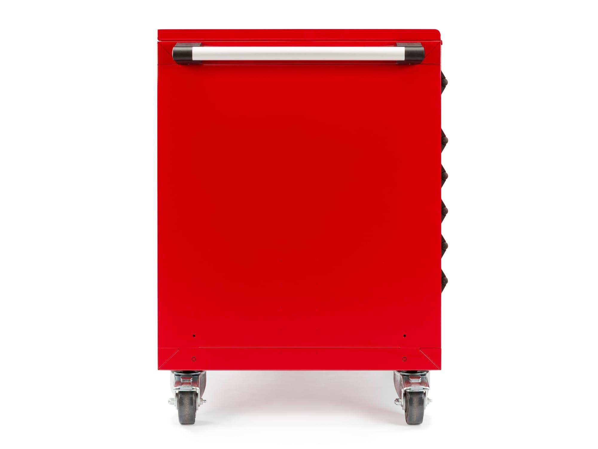 TEKTON ORG71200-T 30 Inch Wide 6-Drawer Tool Cabinet, Red (30" W x 34.25" H x 24" D)