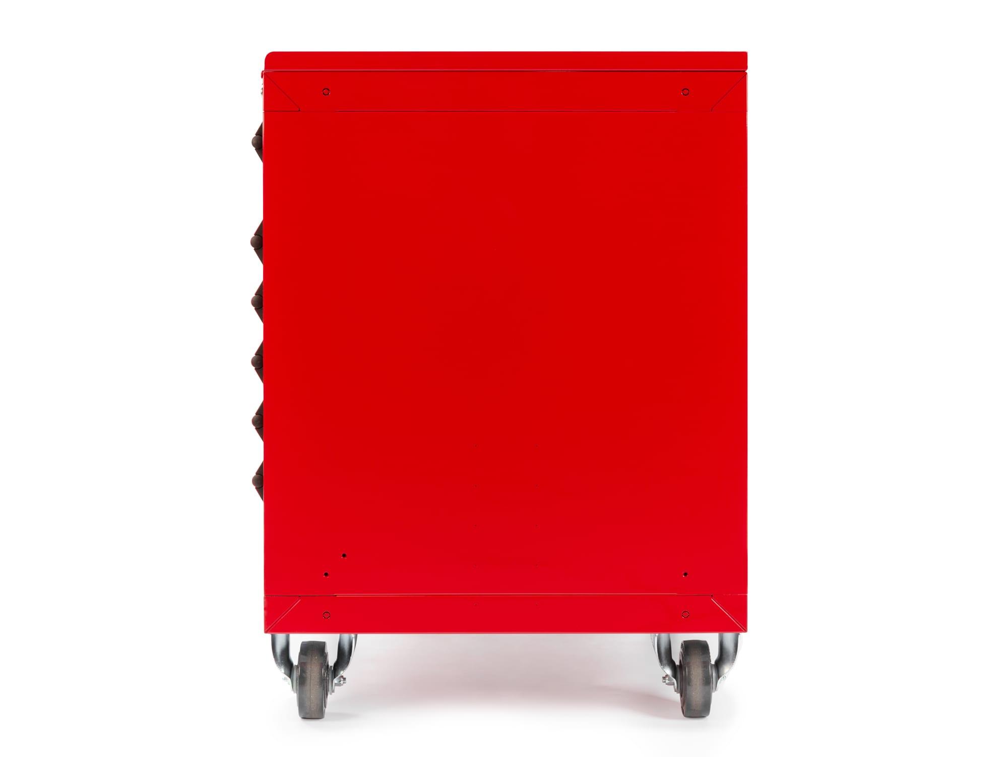 TEKTON ORG71200-T 30 Inch Wide 6-Drawer Tool Cabinet, Red (30" W x 34.25" H x 24" D)