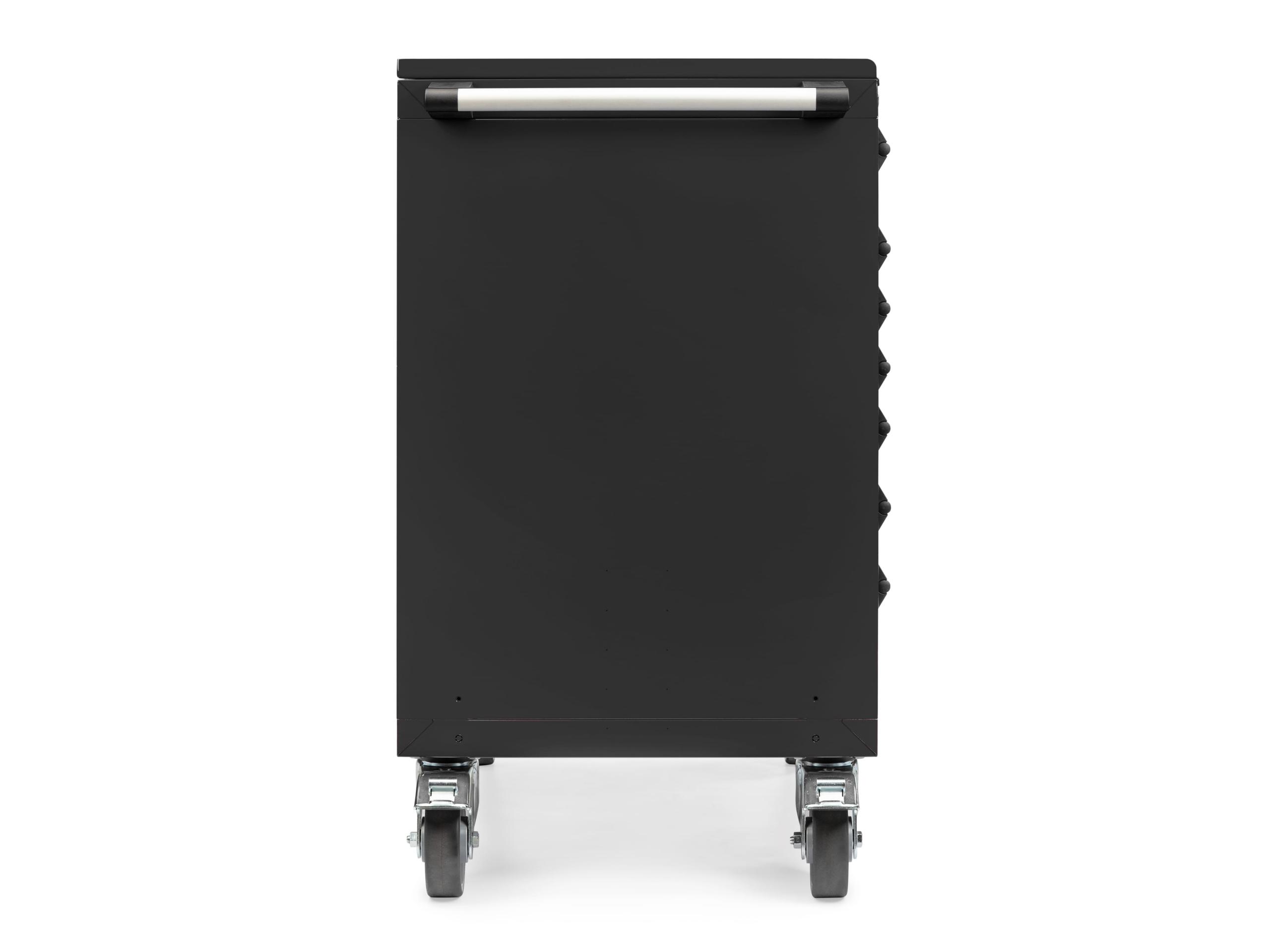 TEKTON ORG72100-T 36 Inch Wide 7-Drawer Tool Cabinet, Carbon (36" W x 42.5" H x 24" D)