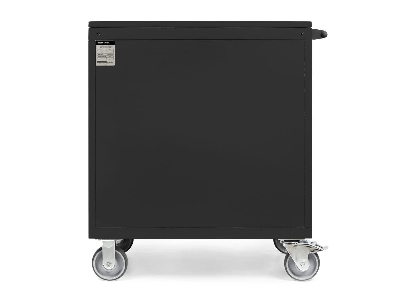 TEKTON ORG72100-T 36 Inch Wide 7-Drawer Tool Cabinet, Carbon (36" W x 42.5" H x 24" D)