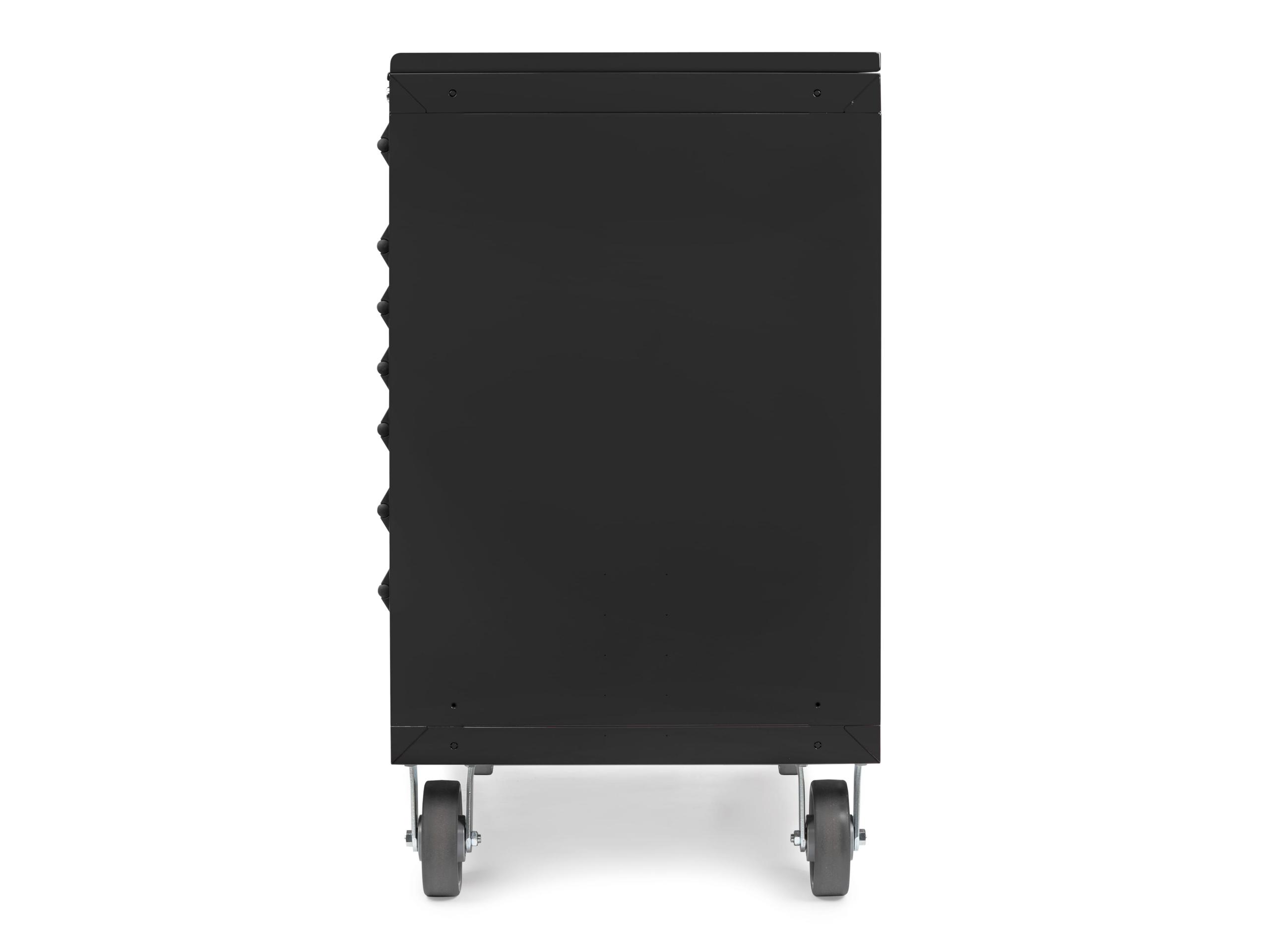 TEKTON ORG72100-T 36 Inch Wide 7-Drawer Tool Cabinet, Carbon (36" W x 42.5" H x 24" D)