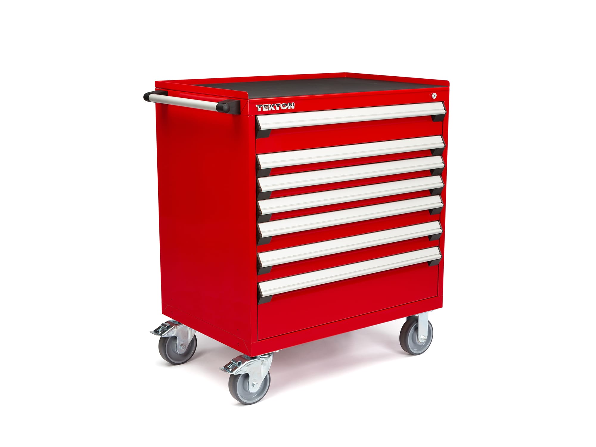 36 Inch Wide 7-Drawer Tool Cabinet (Red) | TEKTON | ORG72200