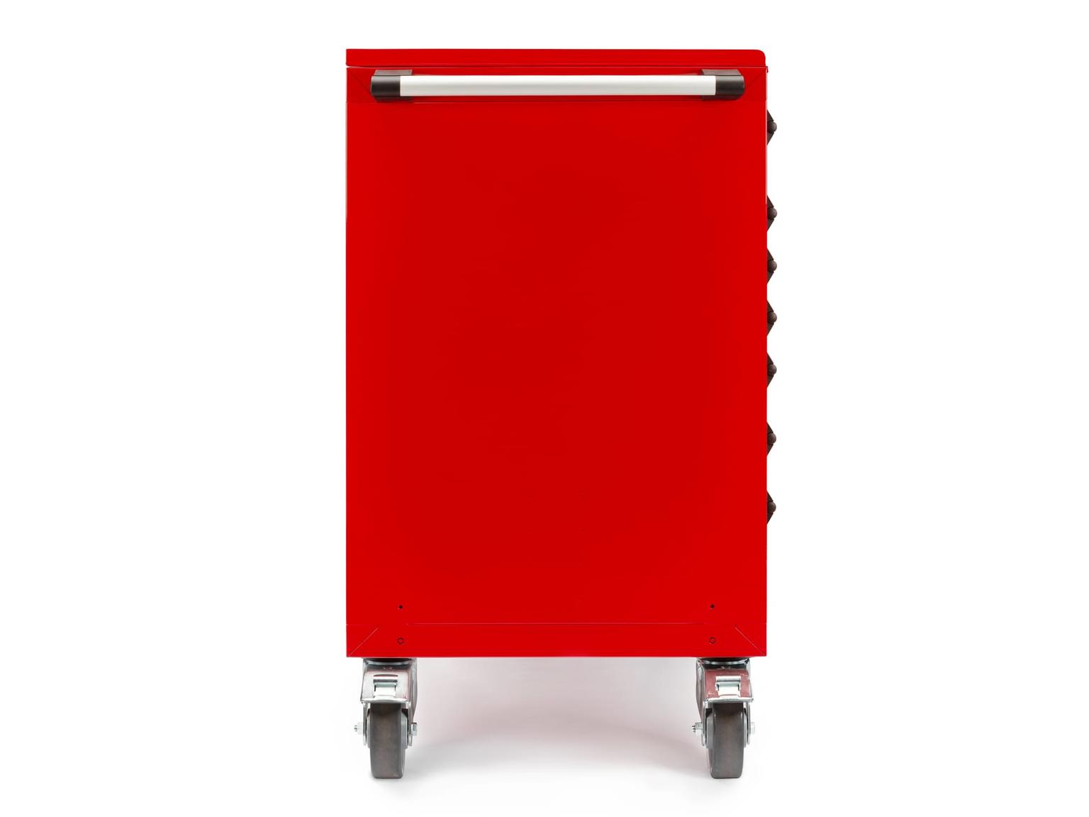 TEKTON ORG73200-T 48 Inch Wide 7-Drawer Tool Cabinet, Red (48" W x 42.5" H x 24" D)