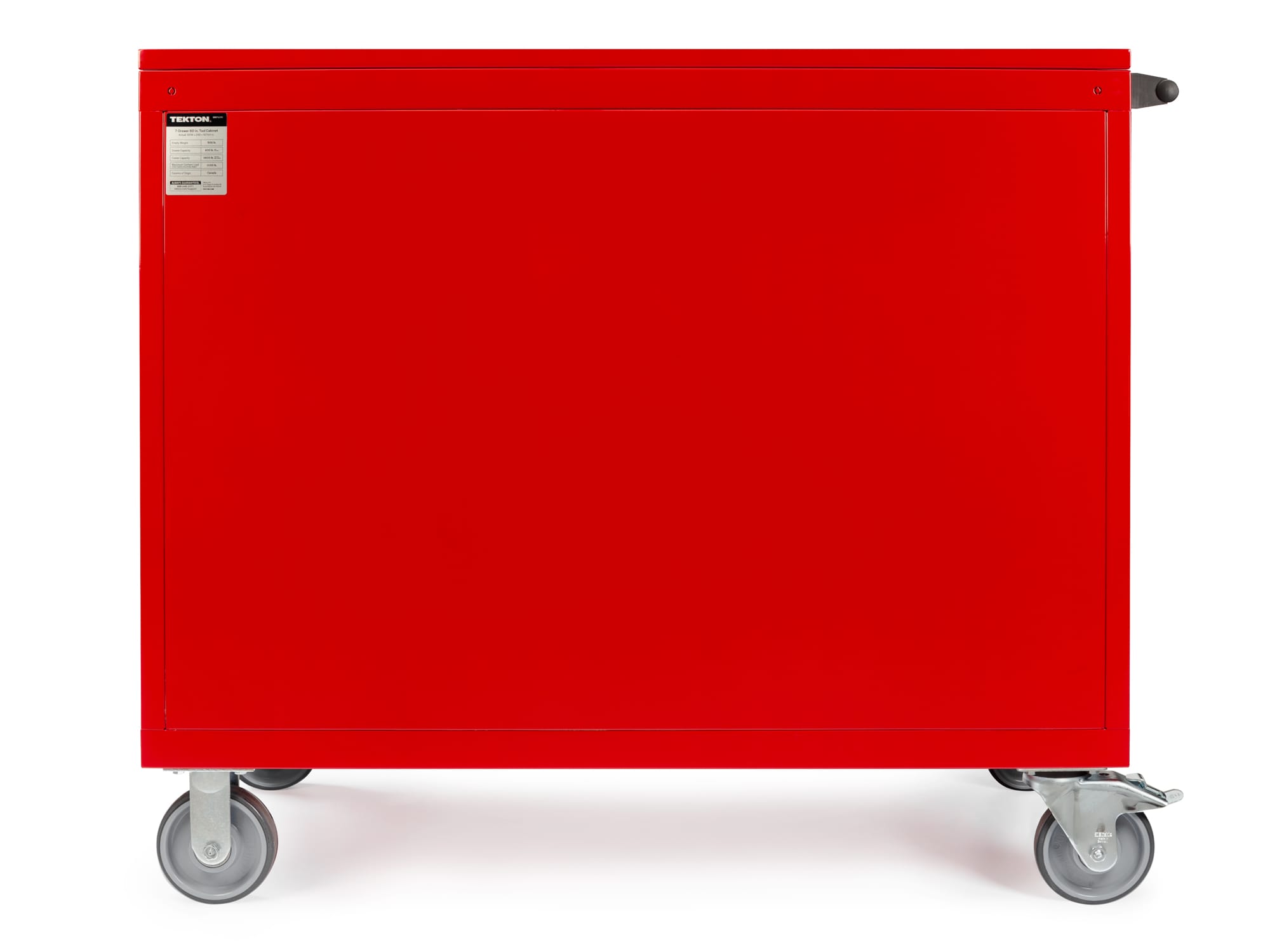 48 Inch Wide 7-Drawer Tool Cabinet (Red) | TEKTON | ORG73200