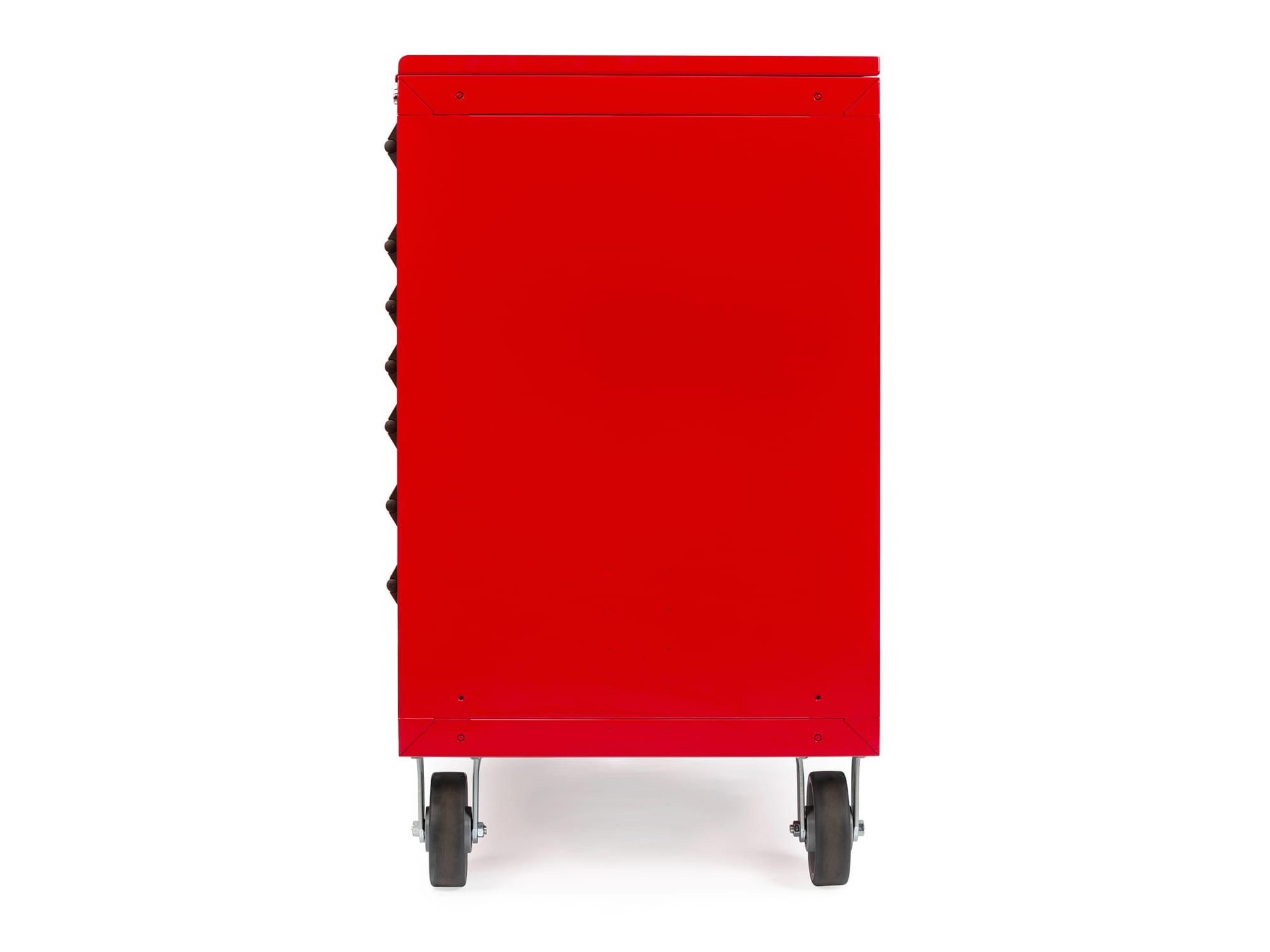 TEKTON ORG75200-T 60 Inch Wide 7-Drawer Tool Cabinet, Red (60" W x 42.5" H x 24" D)
