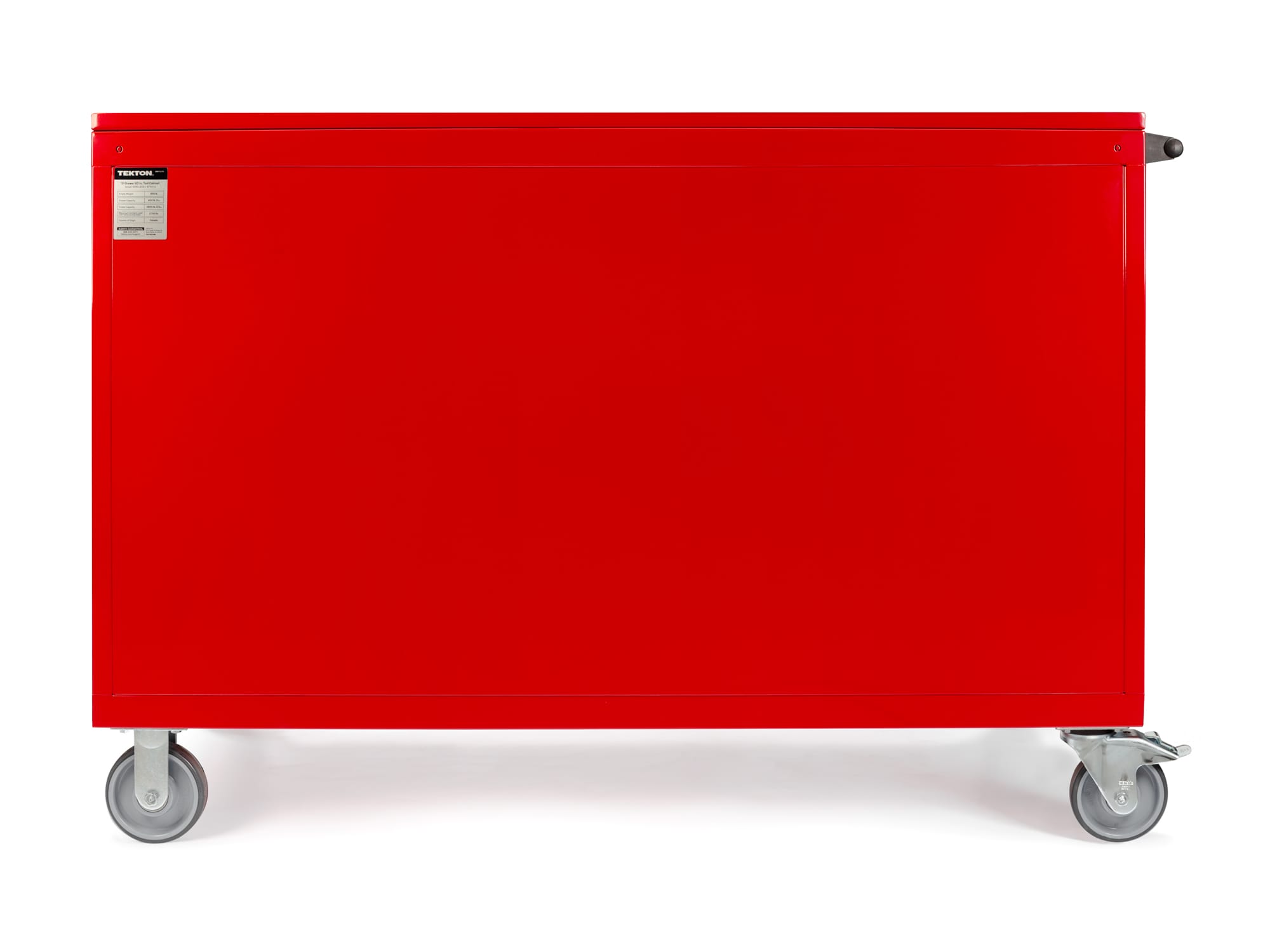 60 Inch Wide 12-Drawer Tool Cabinet (Red) | TEKTON | ORG75201