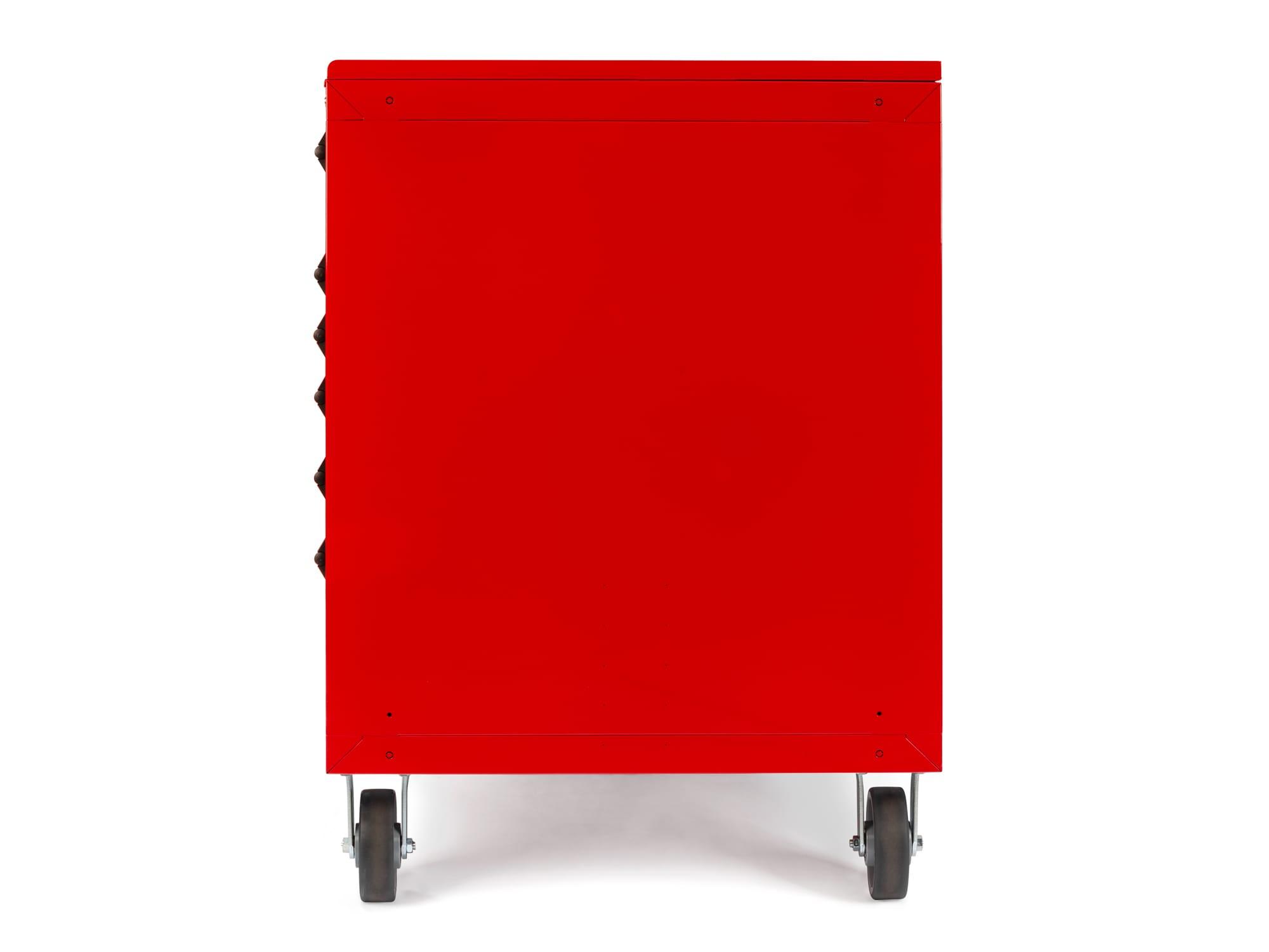 TEKTON ORG75201-T 60 Inch Wide 12-Drawer Tool Cabinet, Red (60" W x 42.5" H x 30" D)