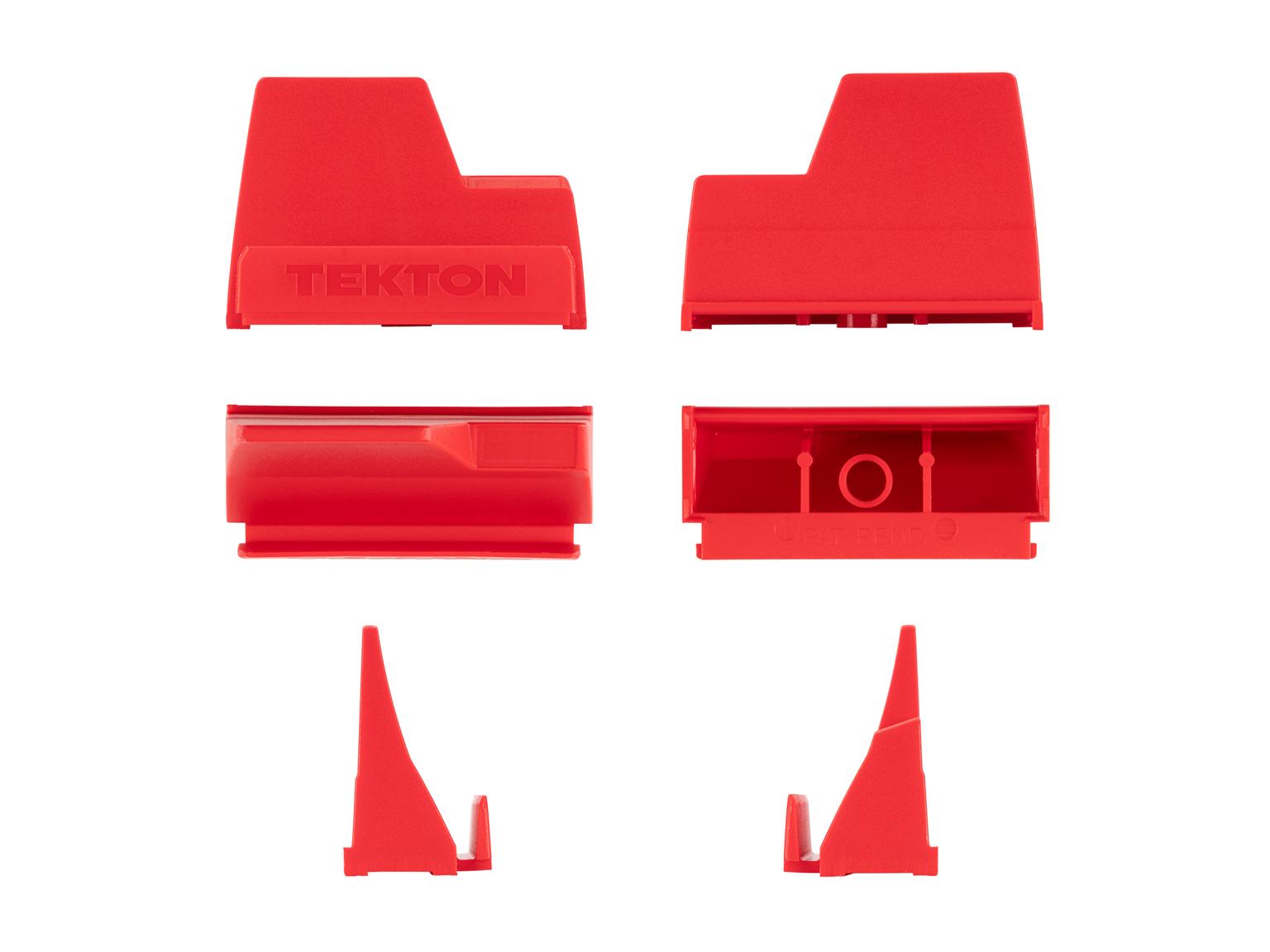 TEKTON OTM21201-T Small Modular Slotted Organizer (Red)