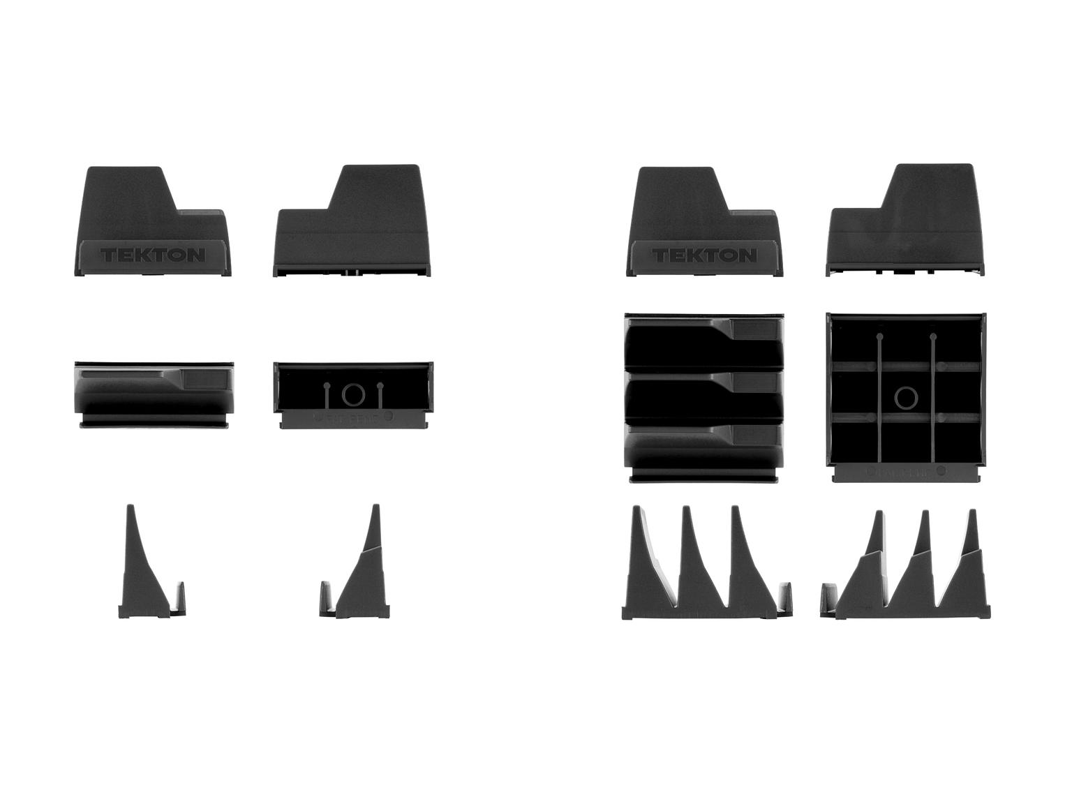 TEKTON OTM92106-T 6-Tool Modular Slotted Organizer Set (Black)