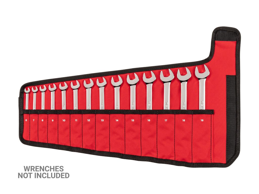 14Tool Combination Wrench Pouch (Red) TEKTON OTP21202