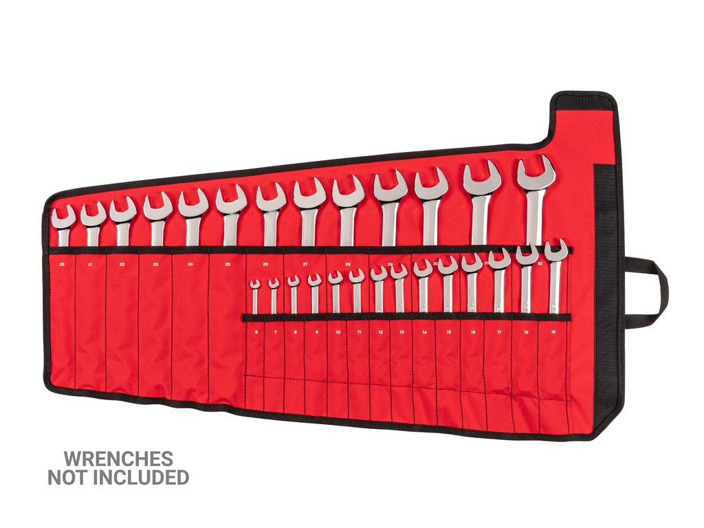 27Tool Combination Wrench Pouch (Red) TEKTON OTP21204