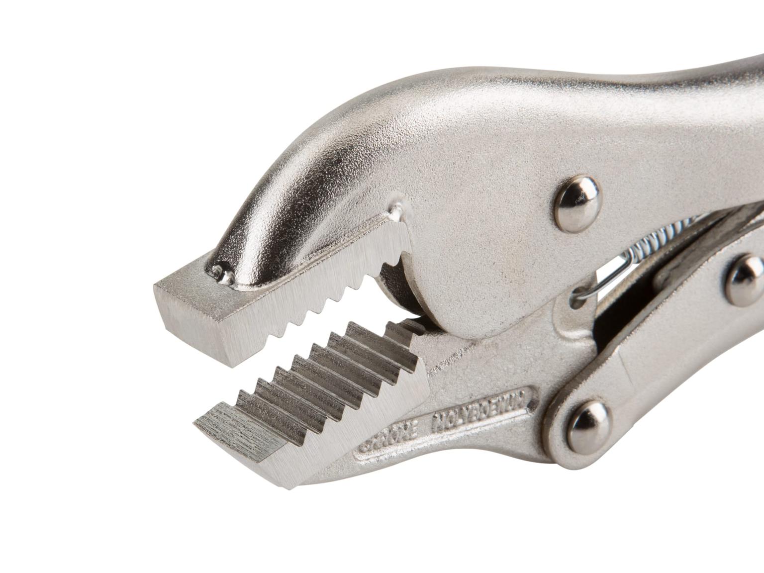 TEKTON PLK90004-T Straight Jaw Locking Pliers Set (3-Piece)