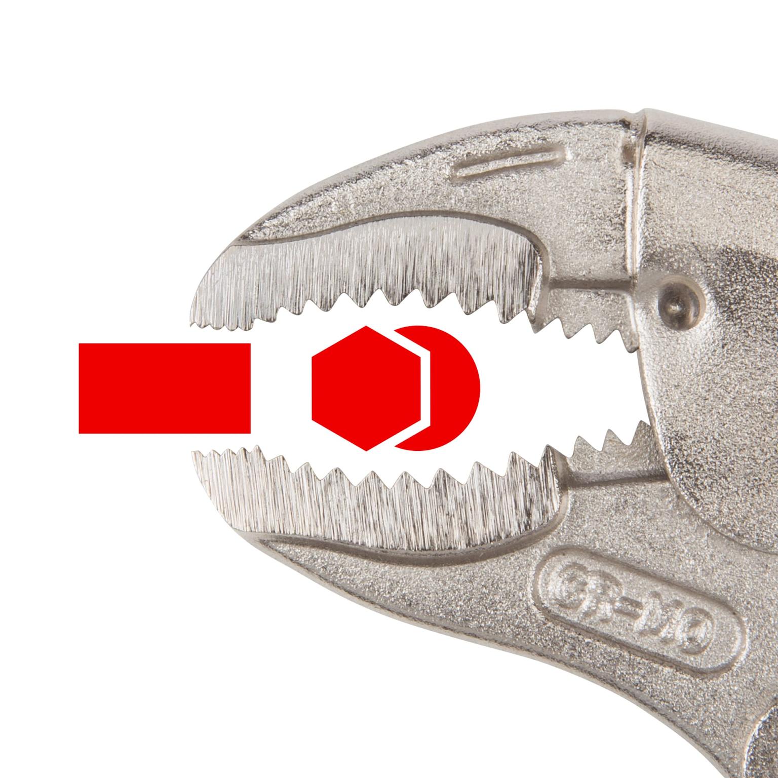 TEKTON PLK90104-T Curved Jaw Locking Pliers Set (3-Piece)