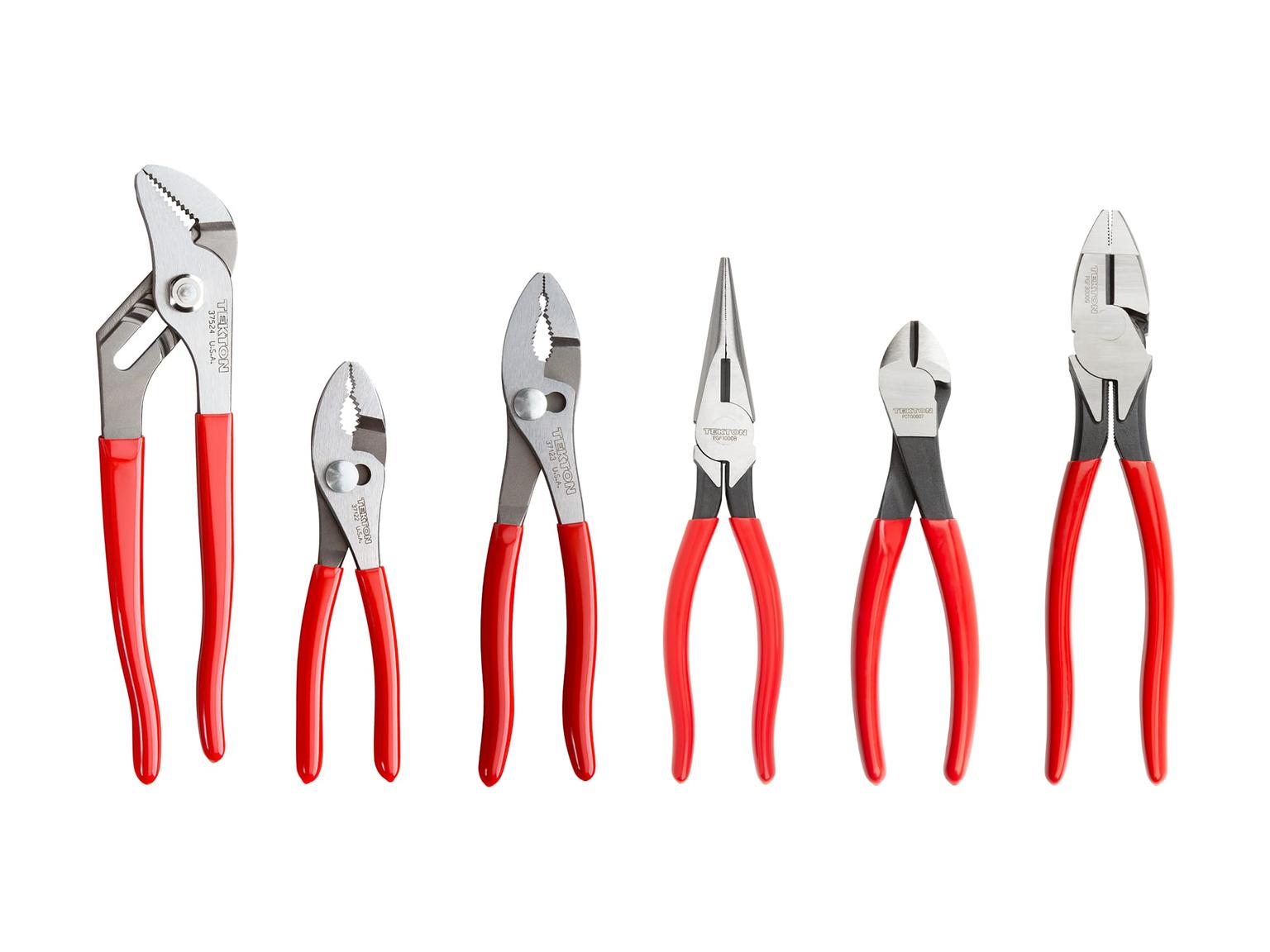 Gripping and Cutting Pliers Set (6-Piece)