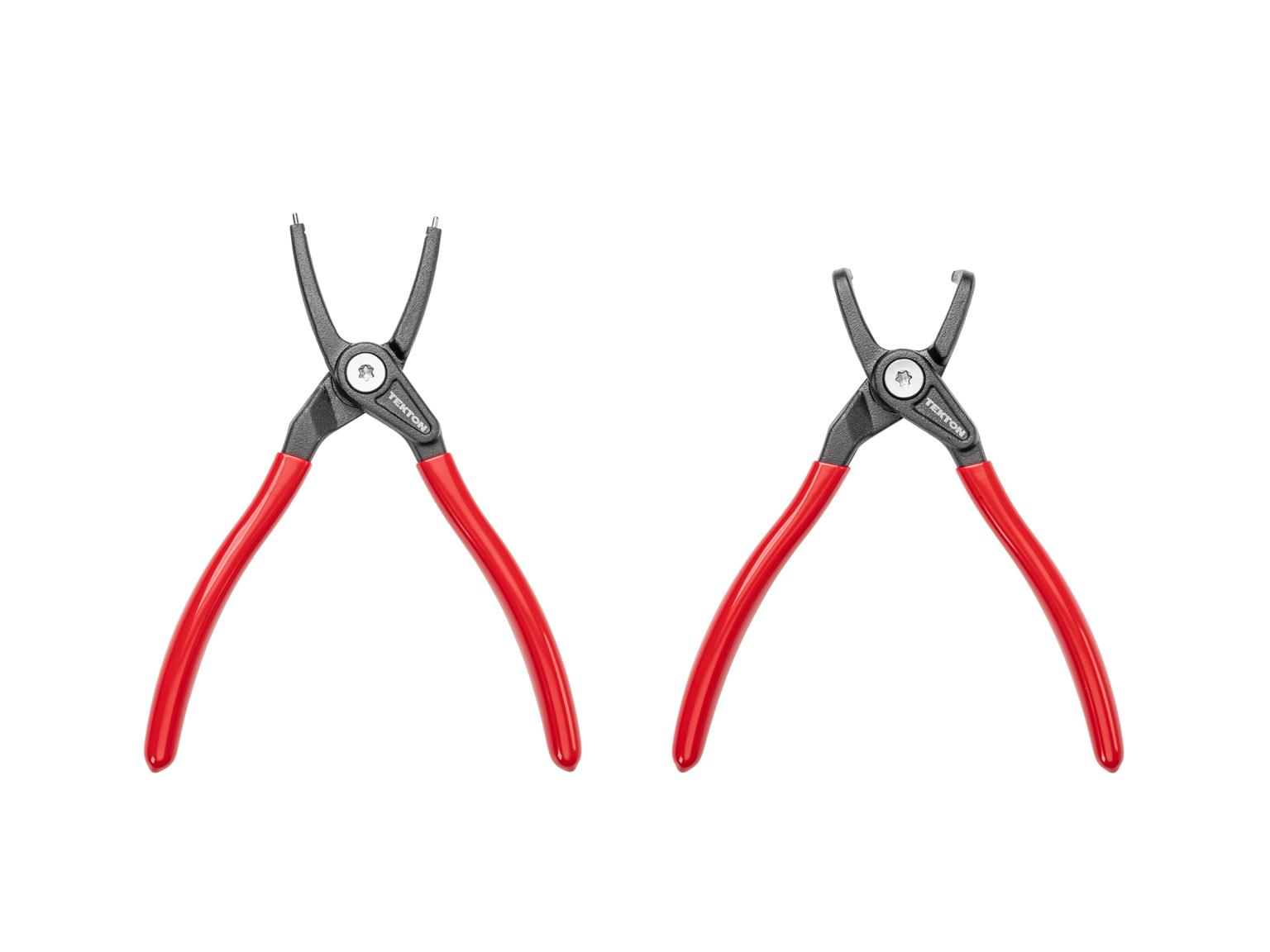 7 Inch Internal Retaining Ring Pliers Set, 2-Piece (0.070 in. Tips)