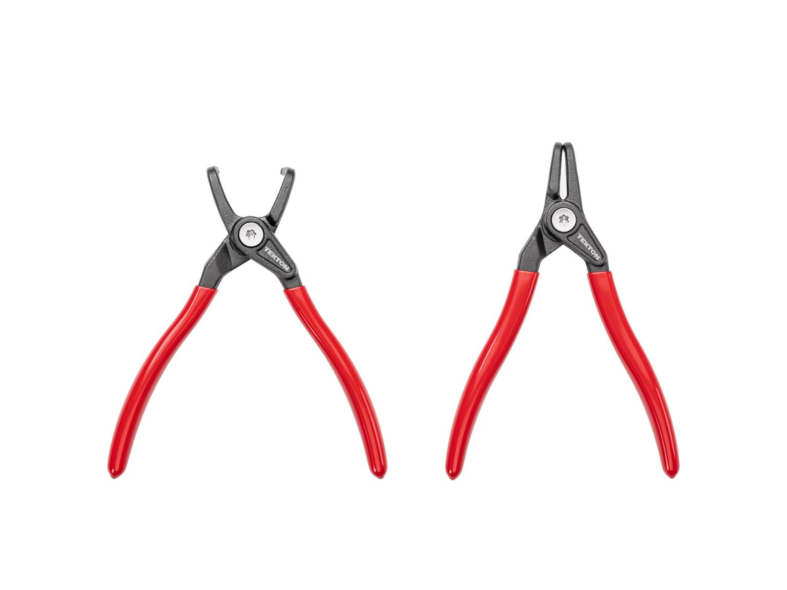 7 Inch Bent Internal and External Retaining Ring Pliers Set, 2-Piece (0.070 in. Tips)