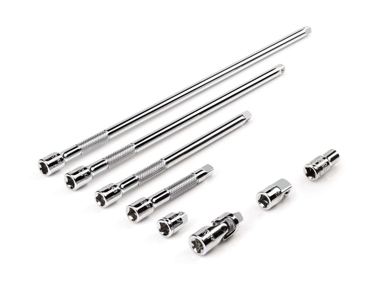 1/4 Inch Drive Accessories Set, 8-Piece | SHA90010 | TEKTON