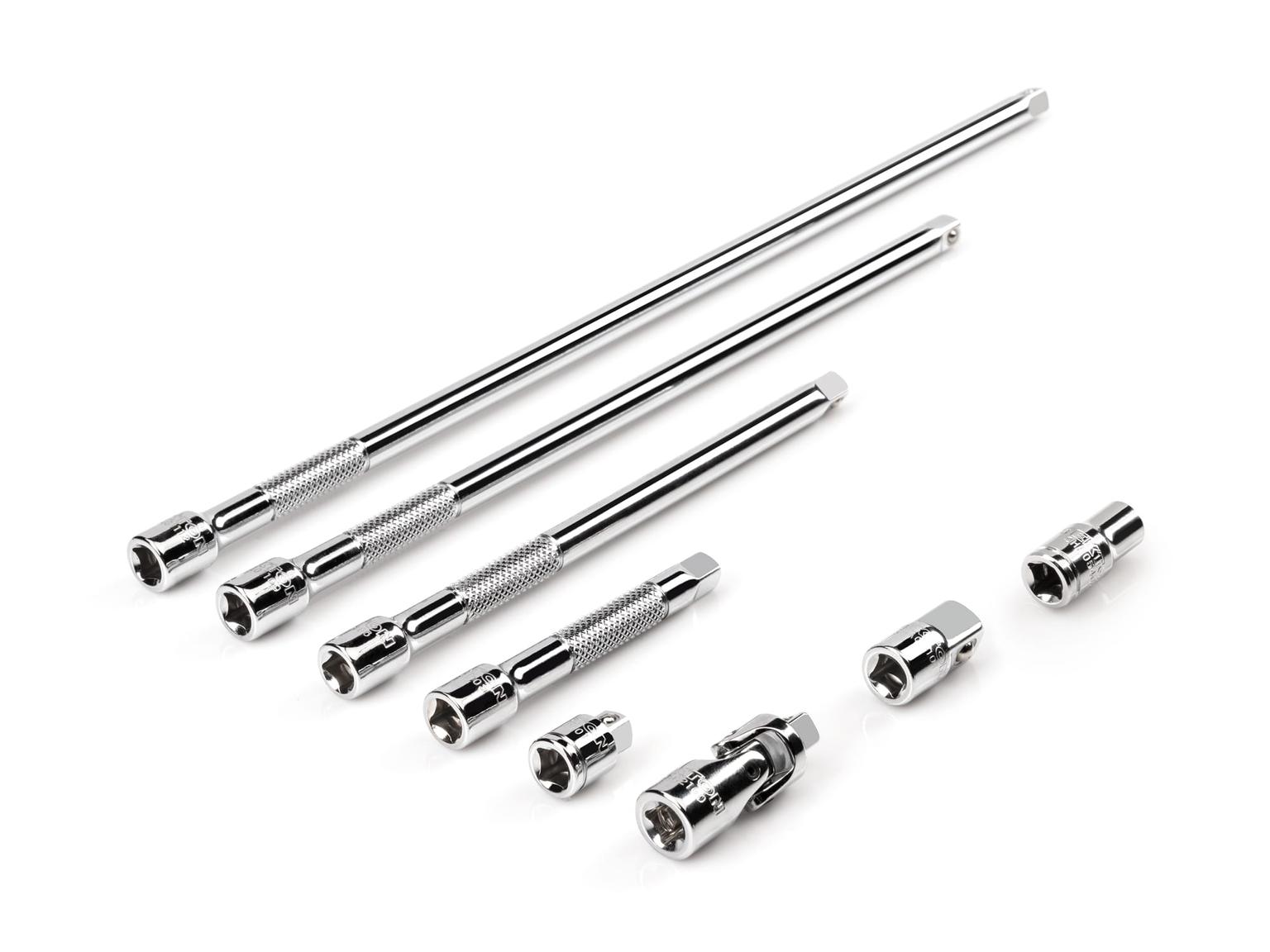 TEKTON SHA90010-T 1/4 Inch Drive All Accessories Set (8-Piece)