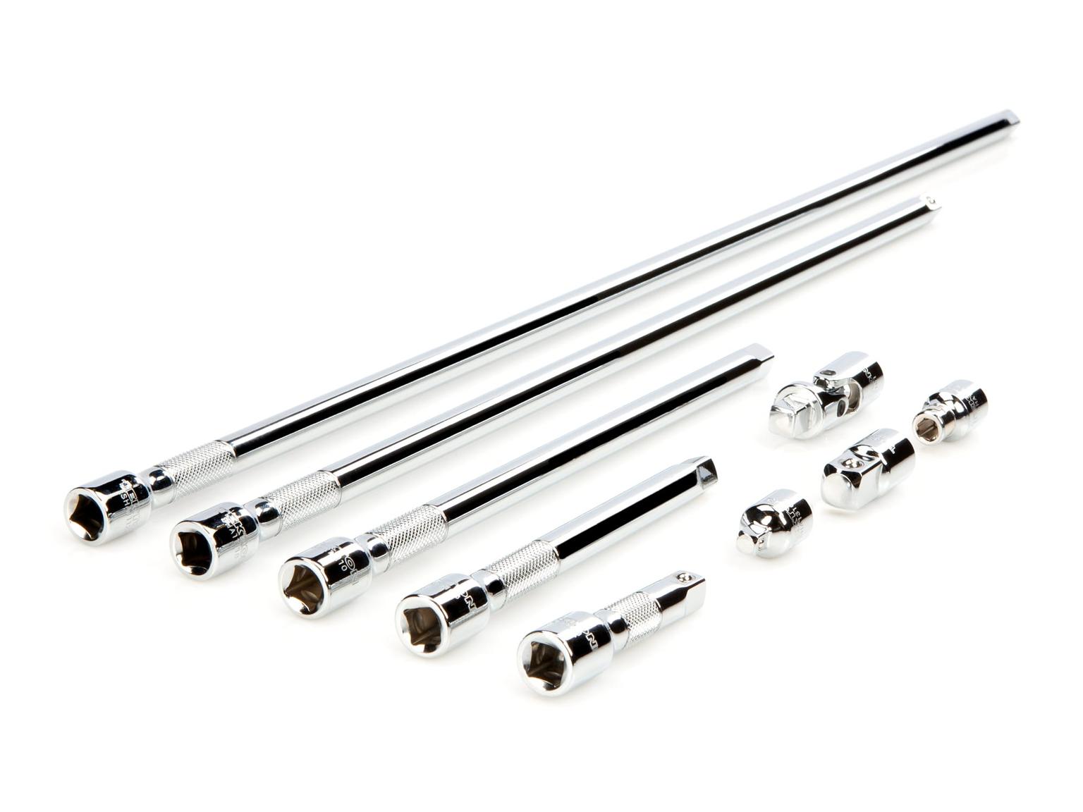 TEKTON SHA91010-D 3/8 Inch Drive All Accessories Set (9-Piece)