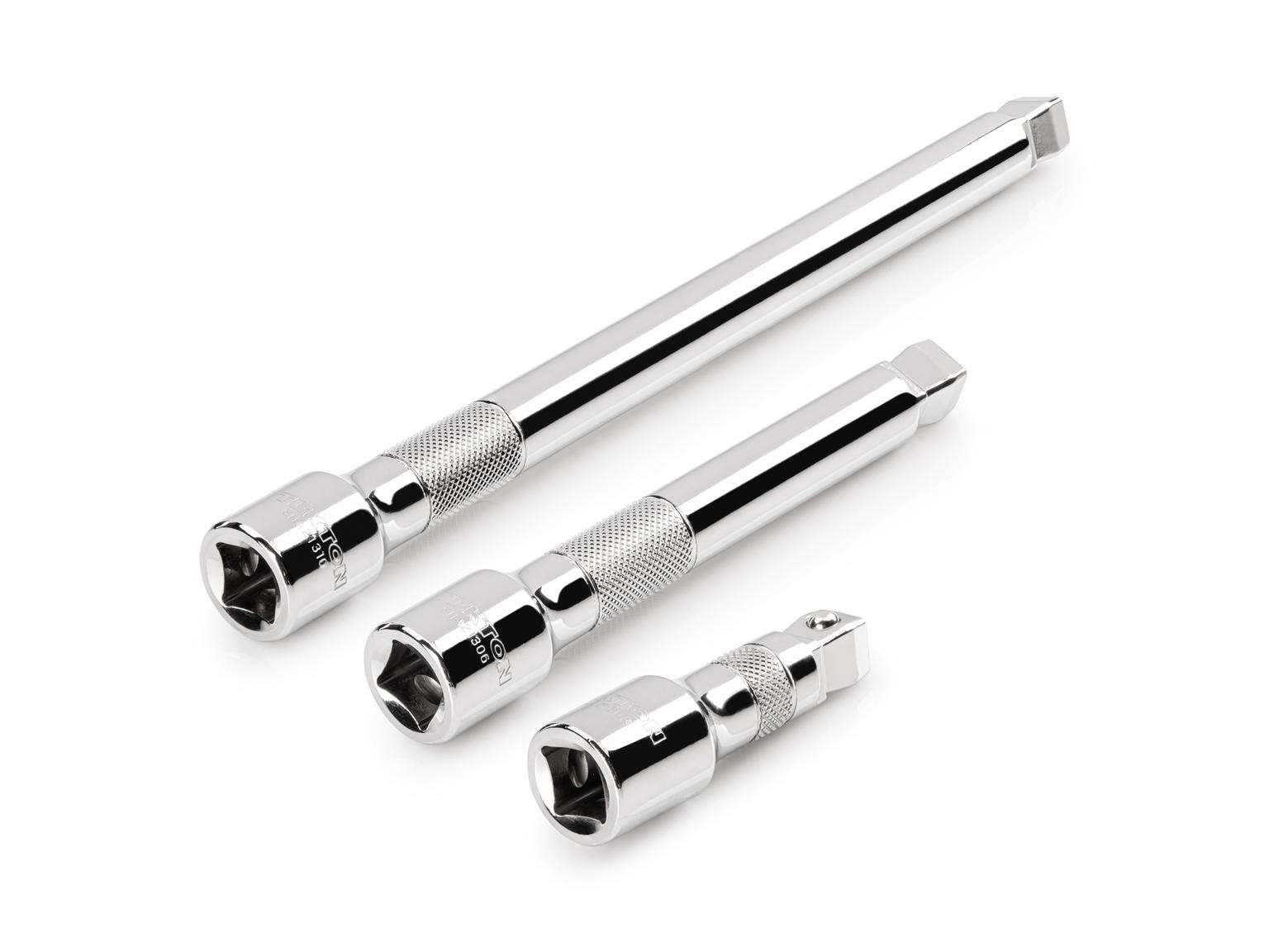 TEKTON SHA92015-T 1/2 Inch Drive Wobble Extension Set, 3-Piece (3, 6, 10 in.)