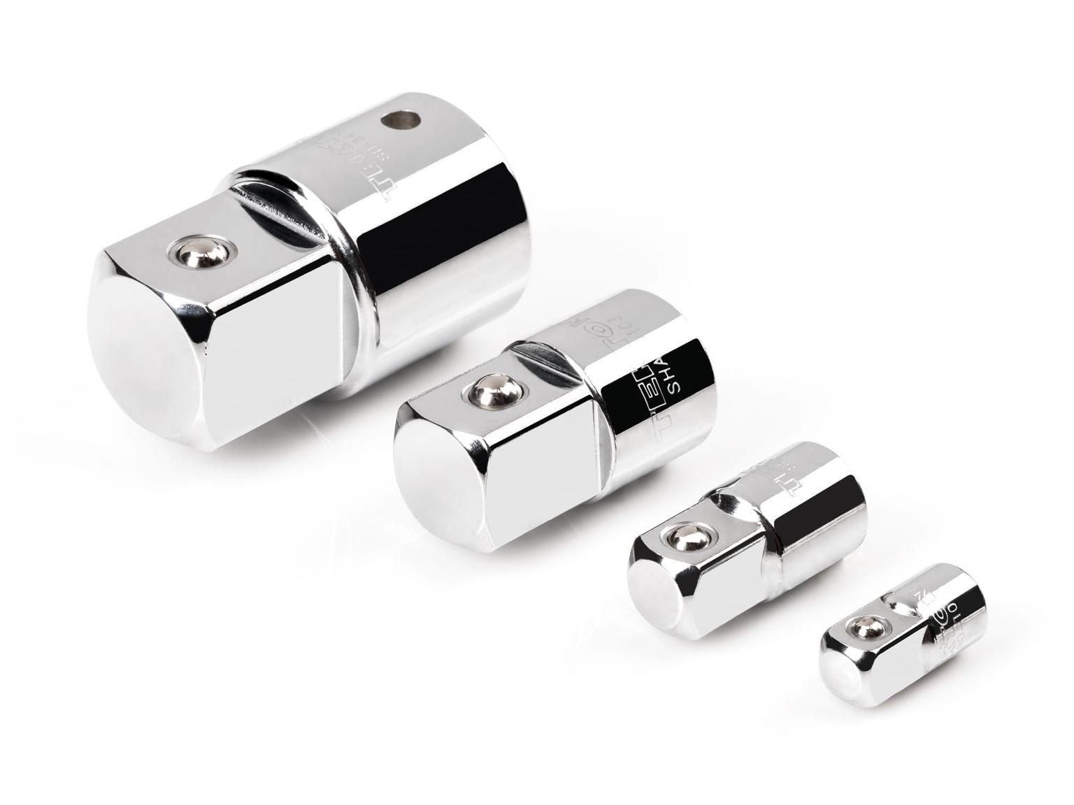 Adapter Set, 4-Piece (1/4, 3/8, 1/2, 3/4 in.)