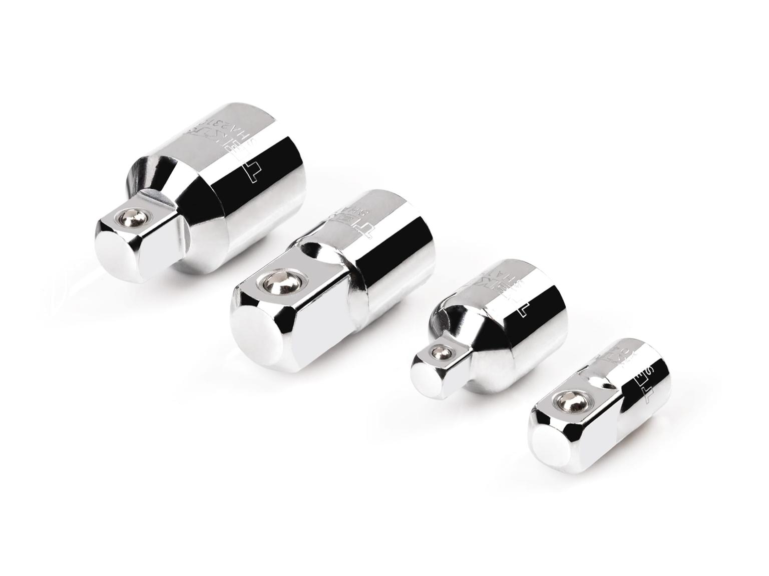 Adapter/Reducer Set, 4-Piece (1/4, 3/8, 1/2 in.)