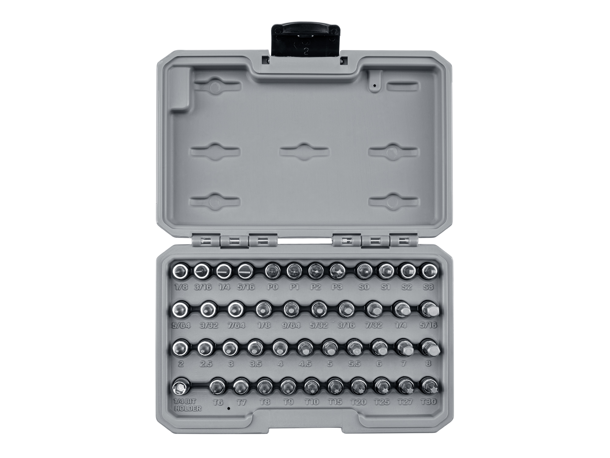1/4 Inch Drive Bit Socket Set (42-Piece) | TEKTON