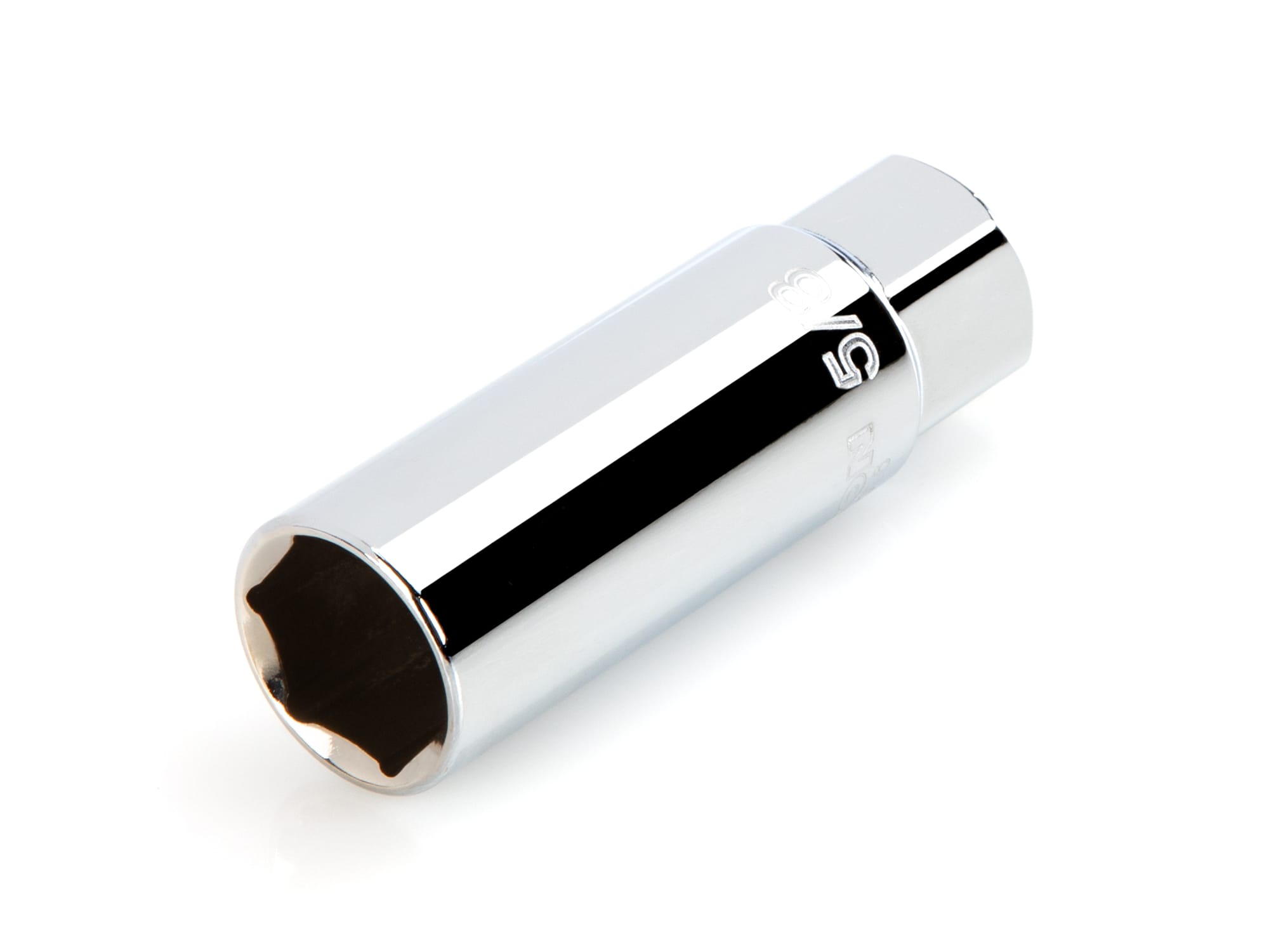 thumbnail image 2 of Powerbuilt 3/8″ Drive 3/4″ Spark Plug Socket – 643006, 6-Point, Chrome Vanadium 2 of 4