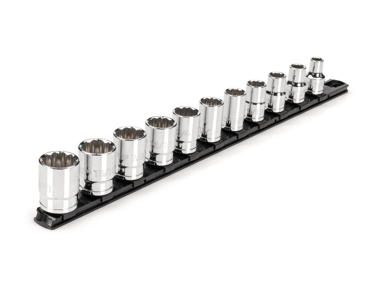 11Piece 1/2 Inch Drive 12Point Socket Set (3/81 in.) TEKTON