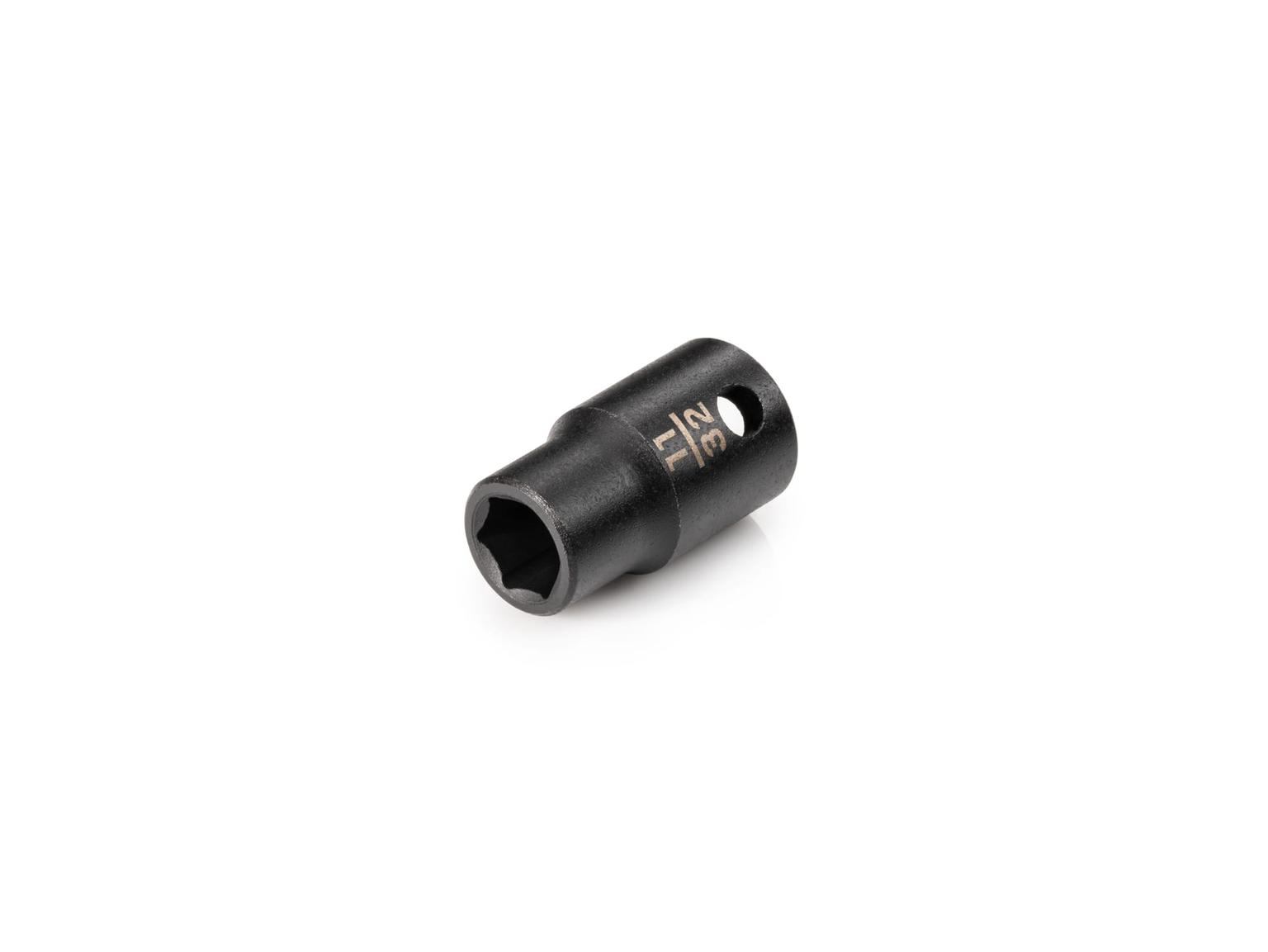 TEKTON SID12009-T 3/8 Inch Drive x 11/32 Inch 6-Point Impact Socket