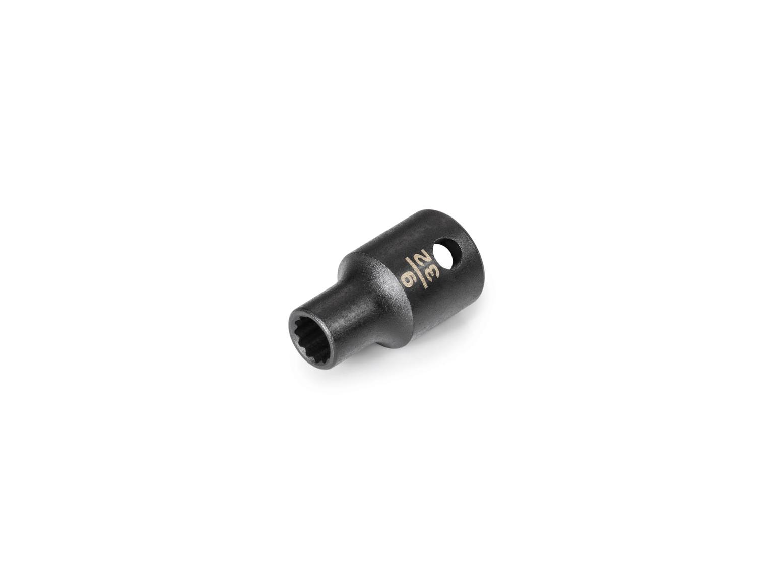 TEKTON SID12207-T 3/8 Inch Drive x 9/32 Inch 12-Point Impact Socket