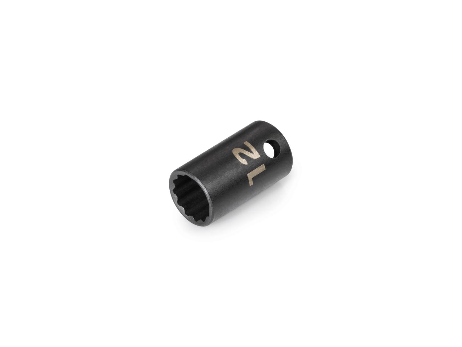 TEKTON SID12312-S 3/8 Inch Drive x 12 mm 12-Point Impact Socket