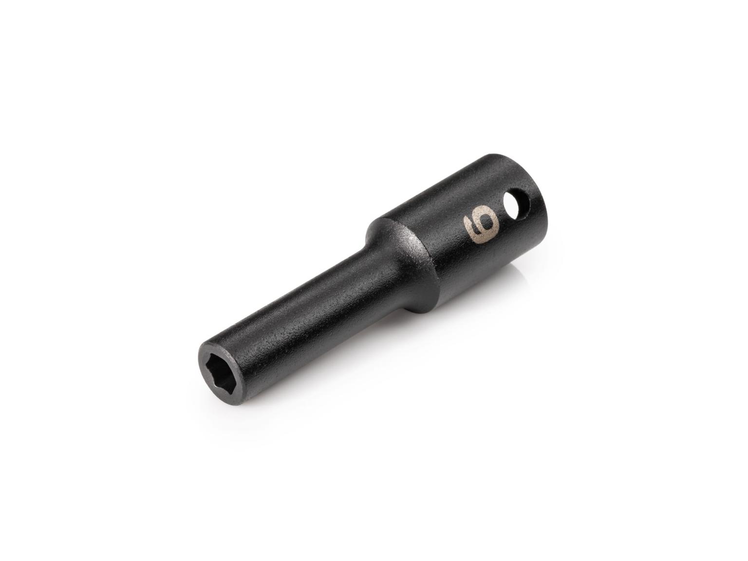 TEKTON SID13106-S 3/8 Inch Drive x 6 mm Deep 6-Point Impact Socket