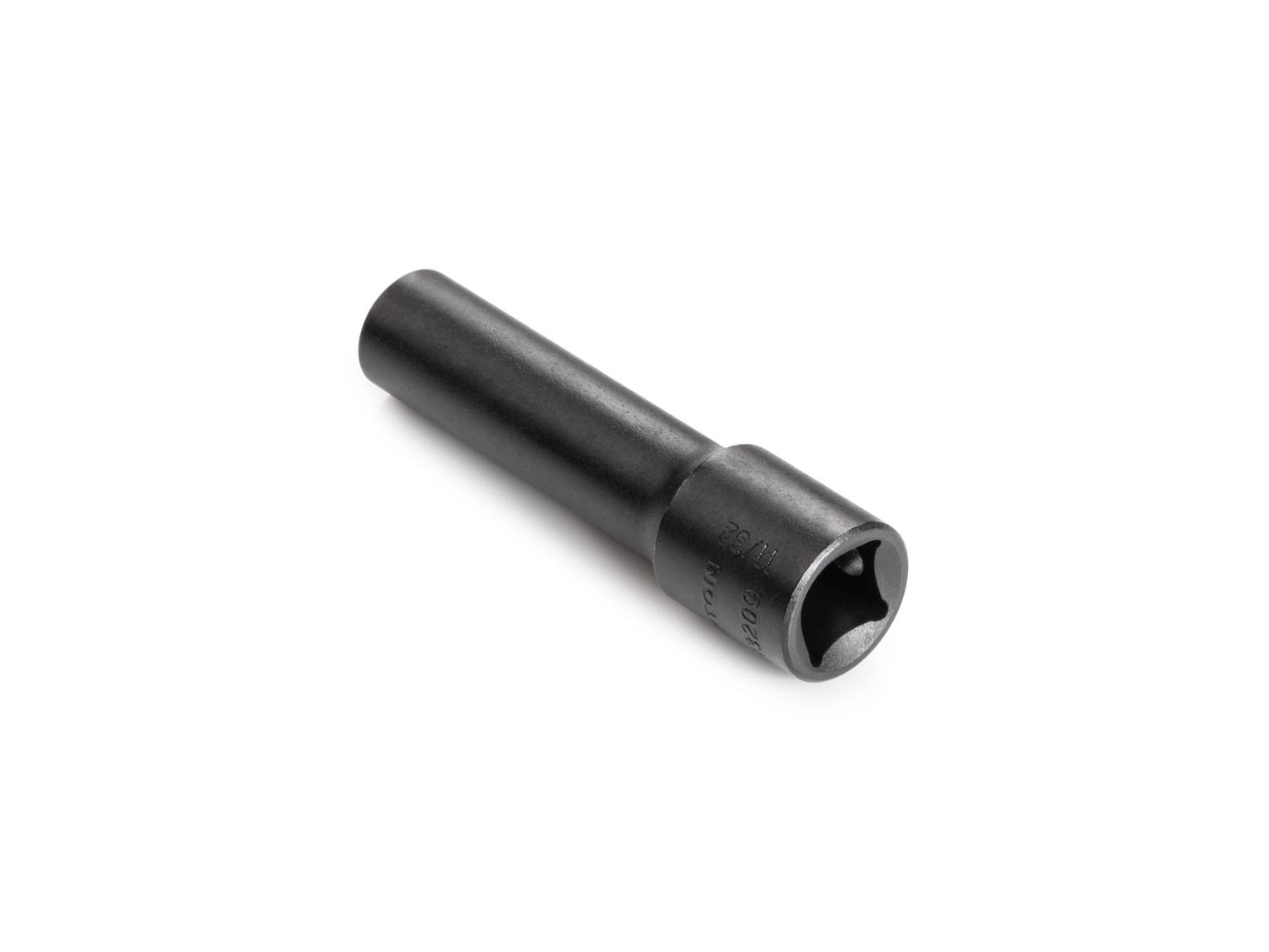 TEKTON SID13209-T 3/8 Inch Drive x 11/32 Inch Deep 12-Point Impact Socket