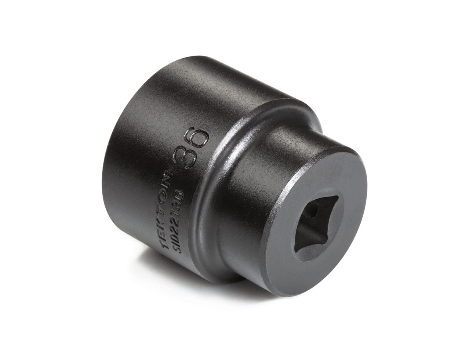 TEKTON SID22136-S 1/2 Inch Drive x 36 mm 6-Point Impact Socket