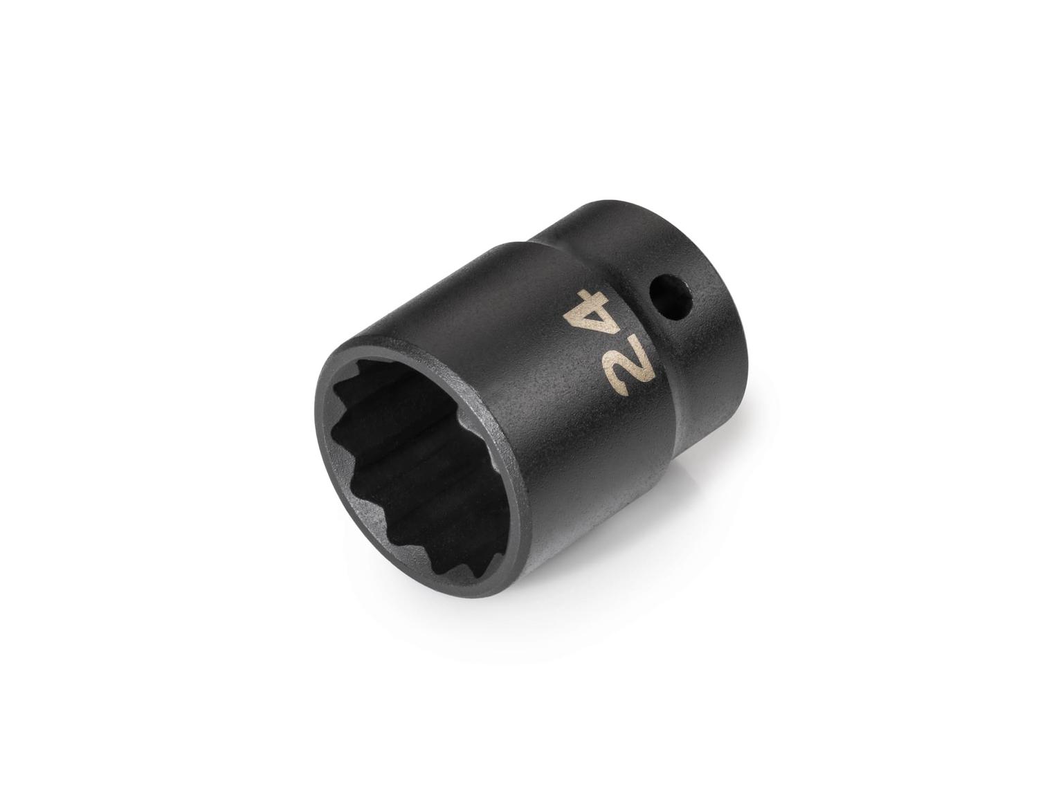 TEKTON SID22324-S 1/2 Inch Drive x 24 mm 12-Point Impact Socket