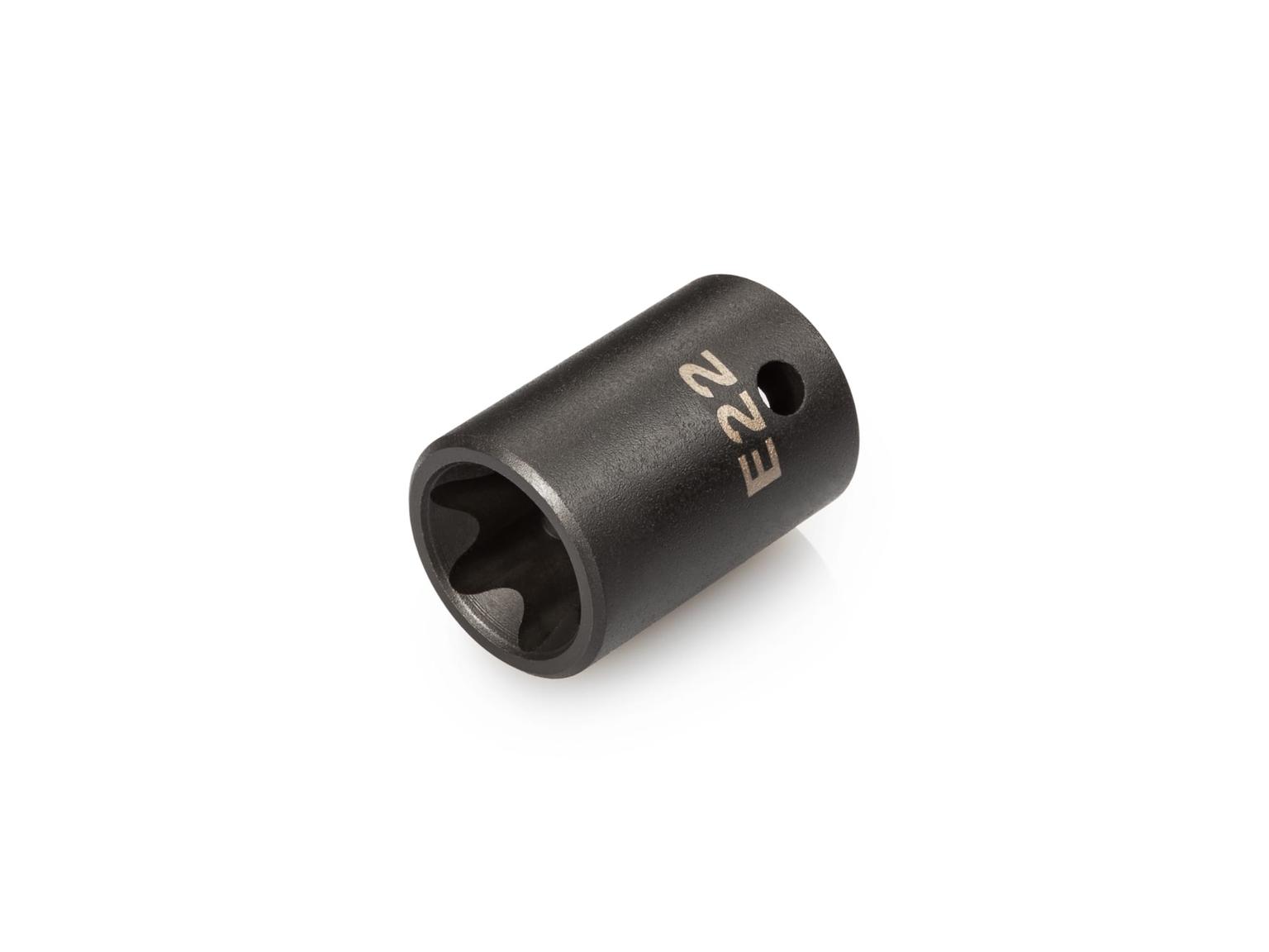 TEKTON SID22422-T 1/2 Inch Drive x E22 External Star Impact Socket