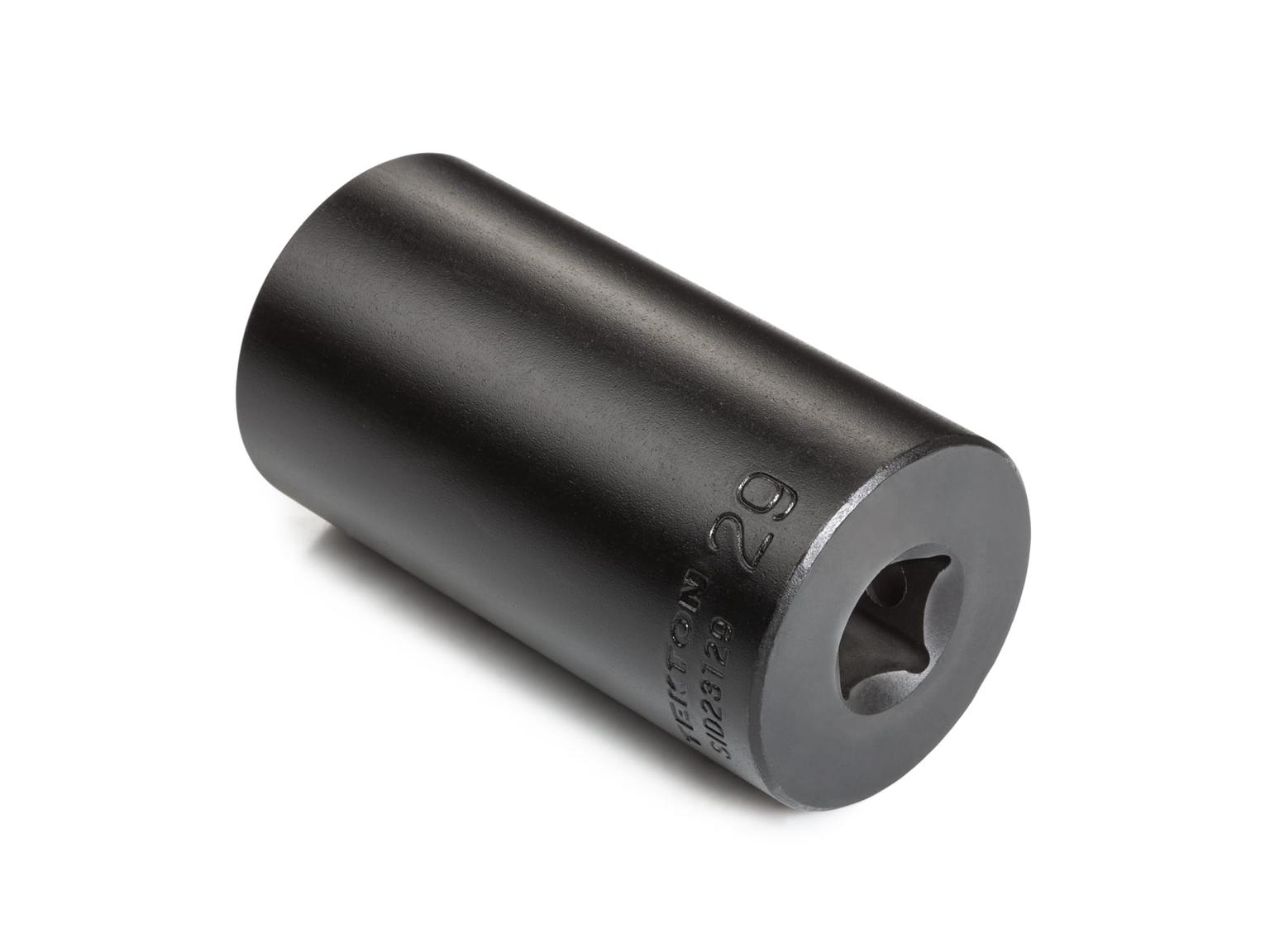 TEKTON SID23129-T 1/2 Inch Drive x 29 mm Deep 6-Point Impact Socket