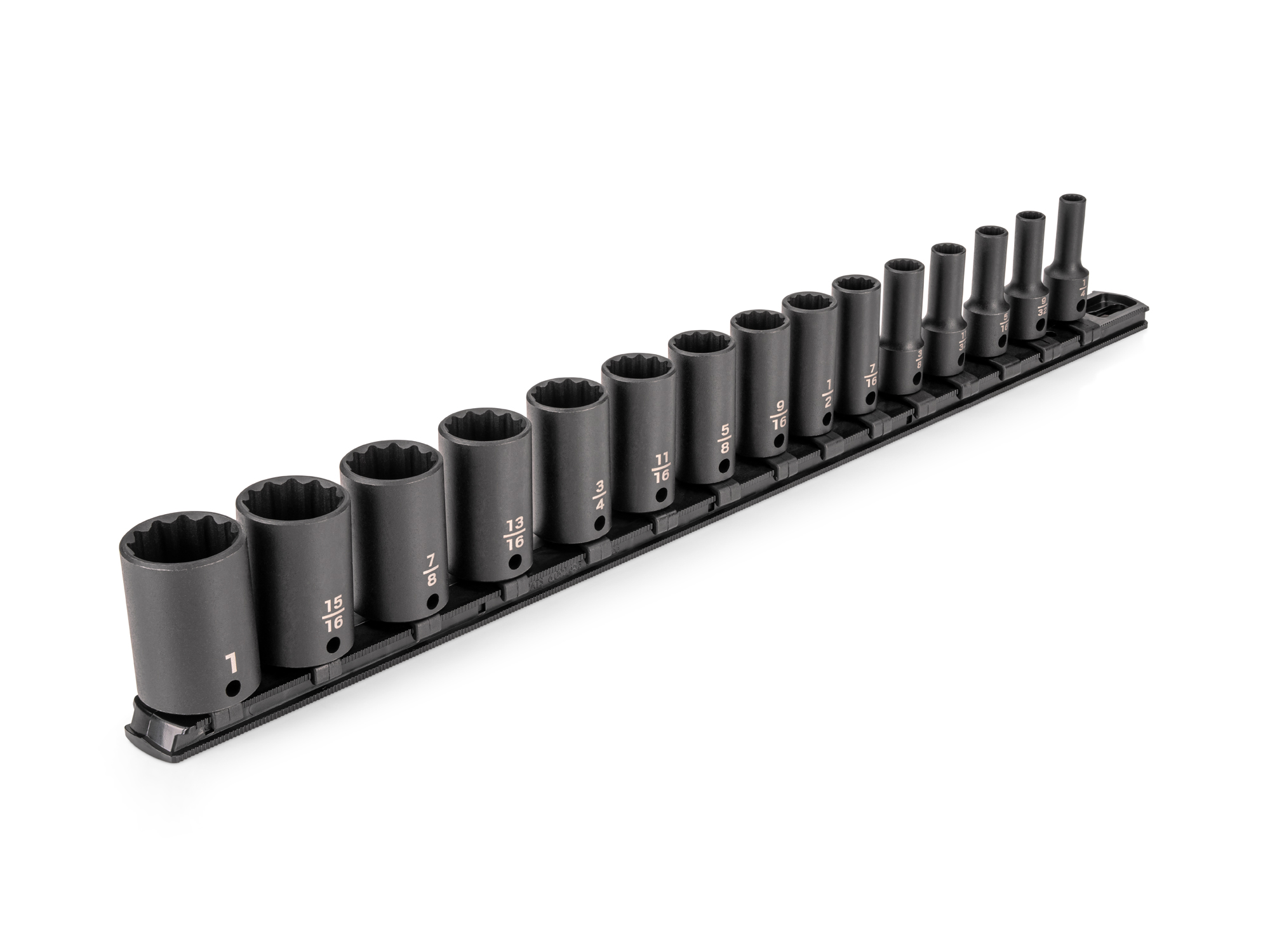 リプトン① 3/8 Inch Drive Semi-Deep 6-Point Impact Socket Set (1/4-1 in) | TEKTON