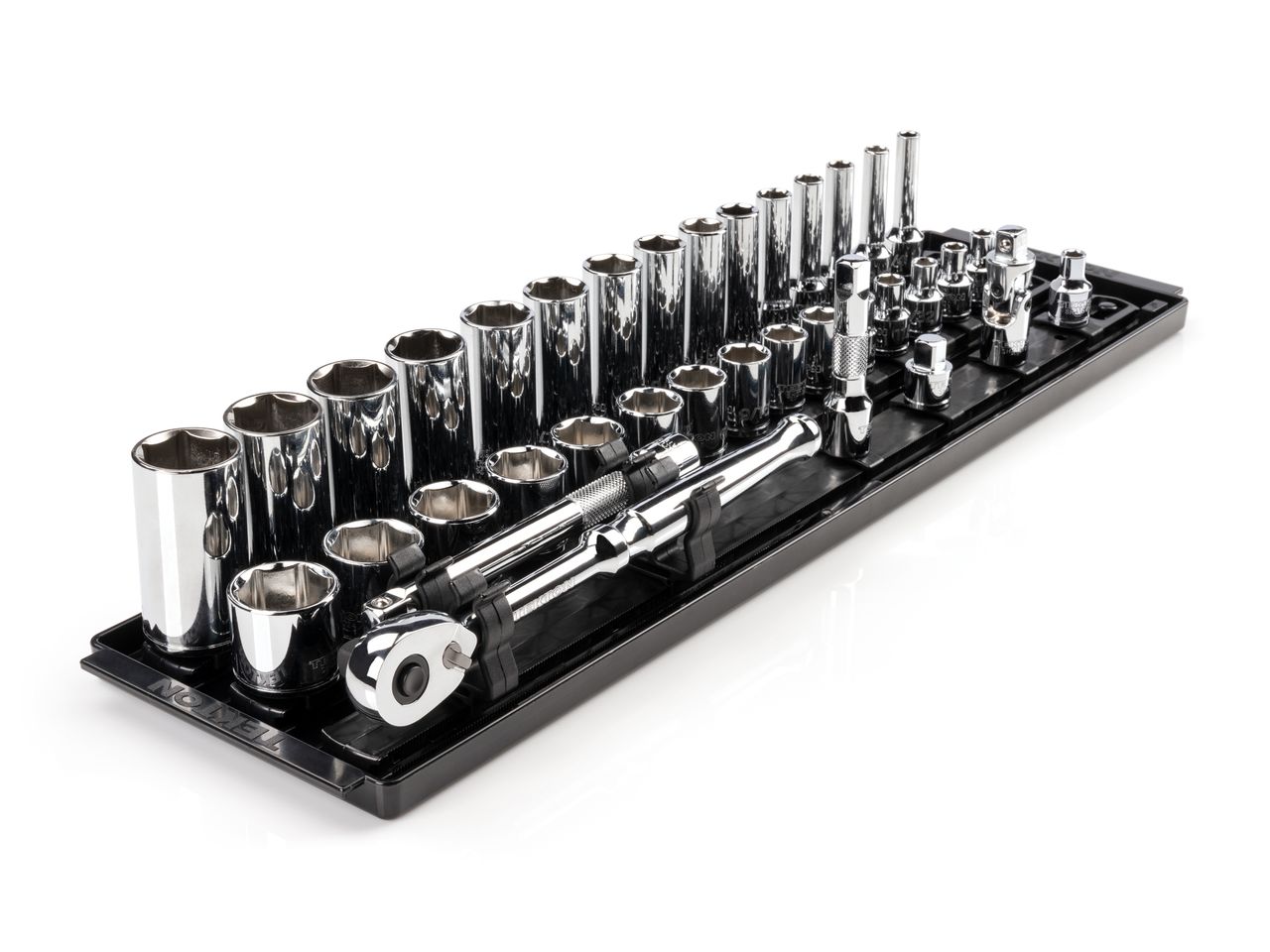 36Piece 3/8 Inch Drive 6Point Socket and Ratchet Set TEKTON