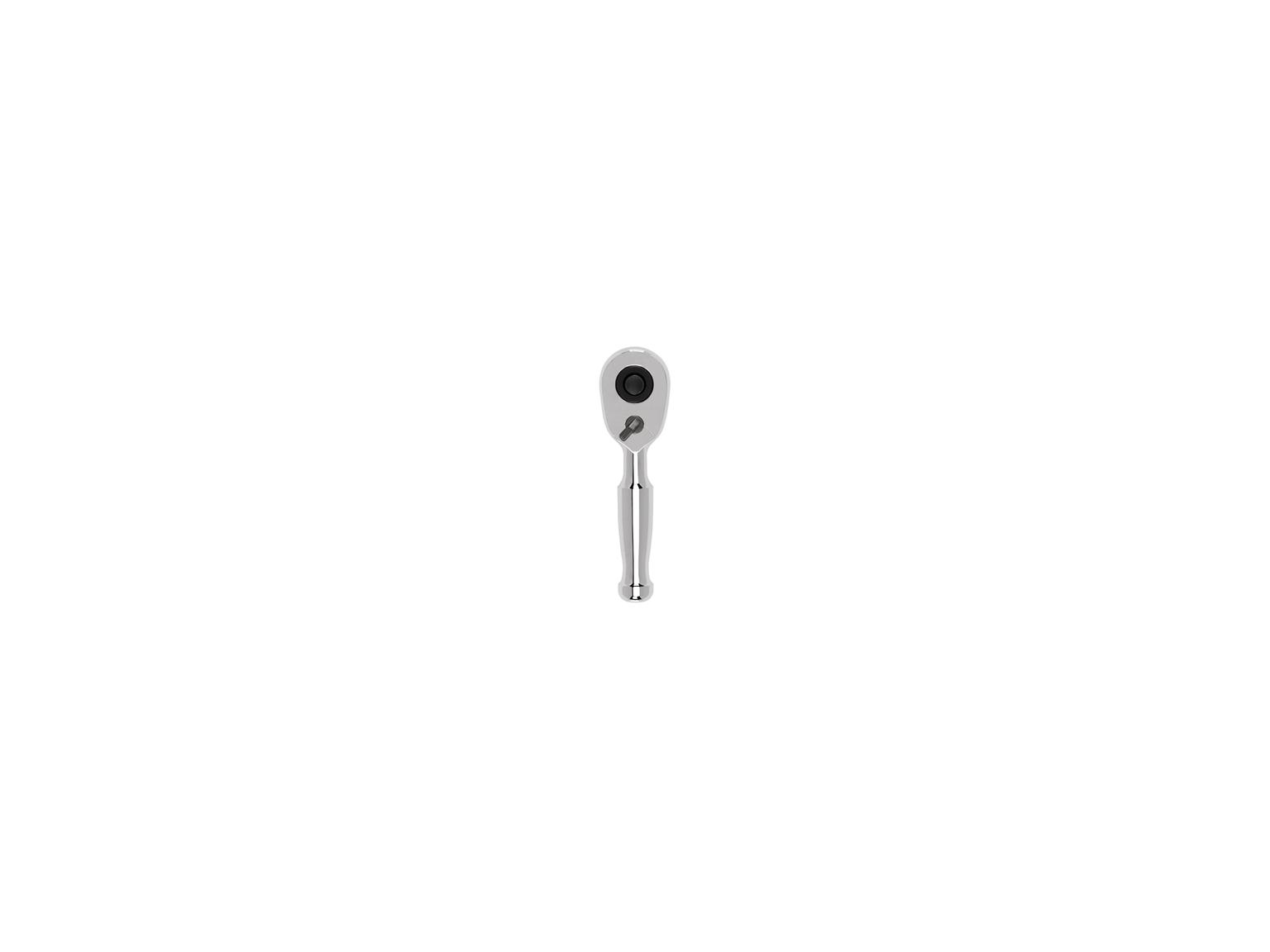 3/8 Inch Drive x 3 Inch Quick-Release Small Body Stubby Ratchet