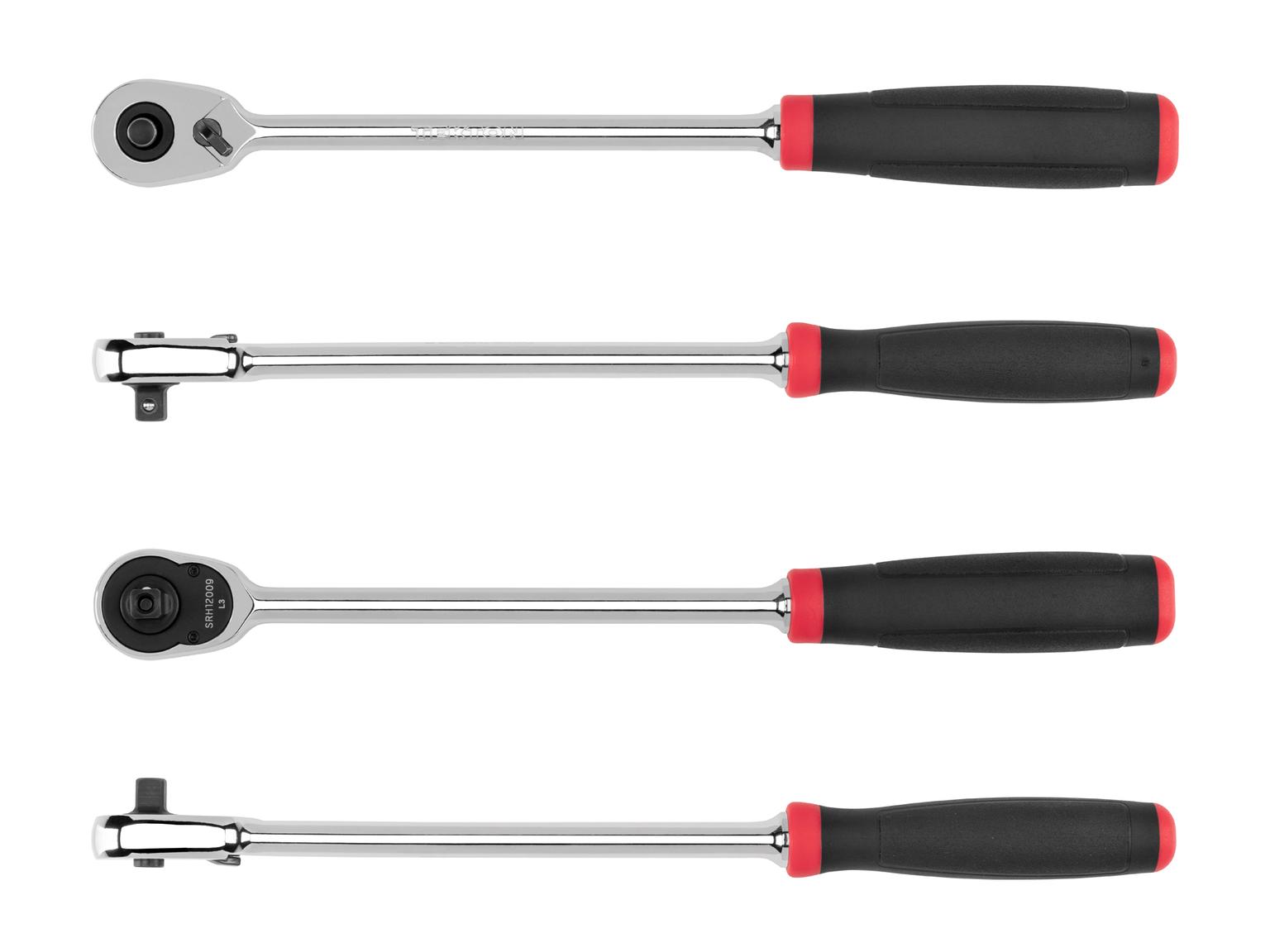 TEKTON SRH12009-T 1/4 Inch Drive x 9 Inch Quick-Release Comfort Grip Ratchet