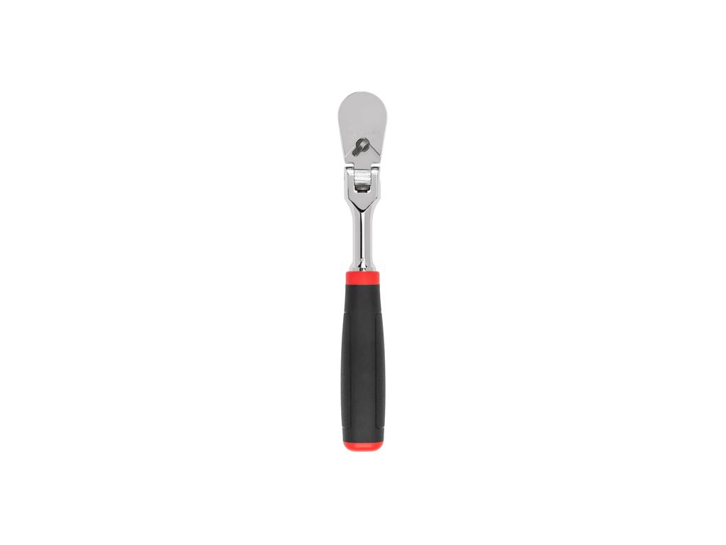 3/8 Inch Drive x 8 Inch Flex Comfort Grip Ratchet | TEKTON
