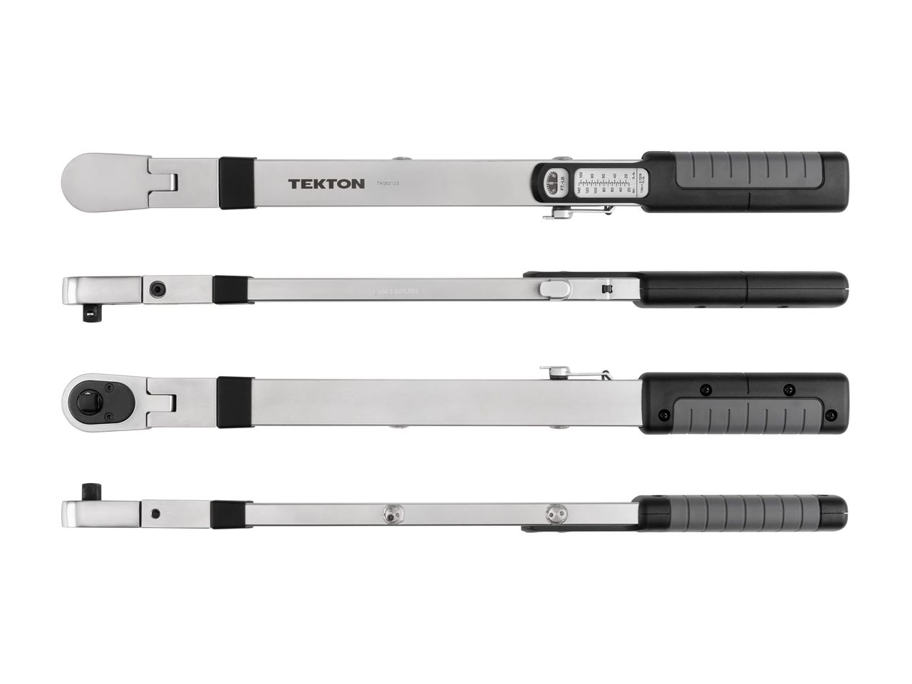 3/8 Inch Drive 72Tooth Split Beam Torque Wrench TRQ62103 TEKTON