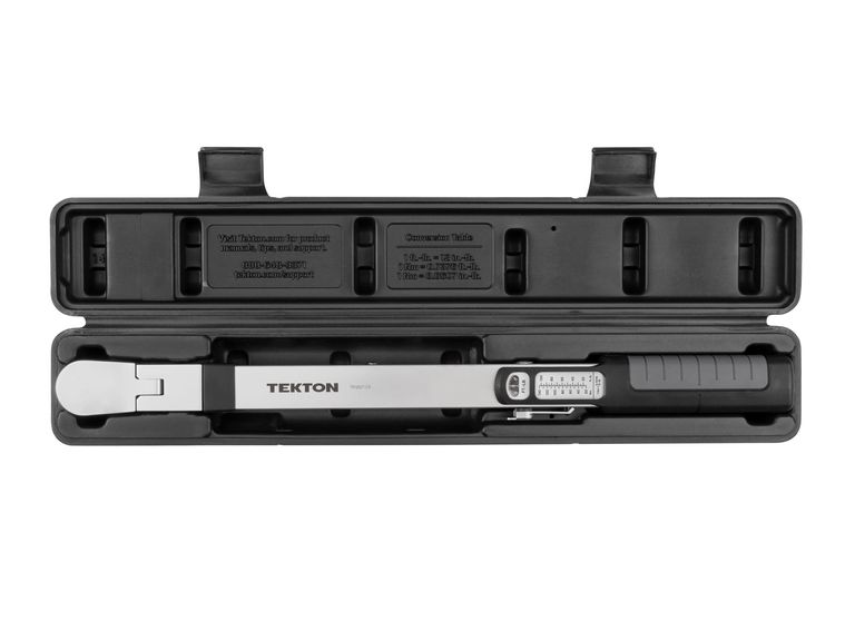 3/8 Inch Drive 72Tooth Split Beam Torque Wrench TRQ62103 TEKTON