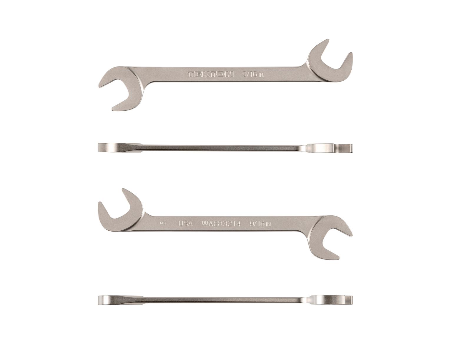 TEKTON WAE83214-T 9/16 Inch Angle Head Open End Wrench