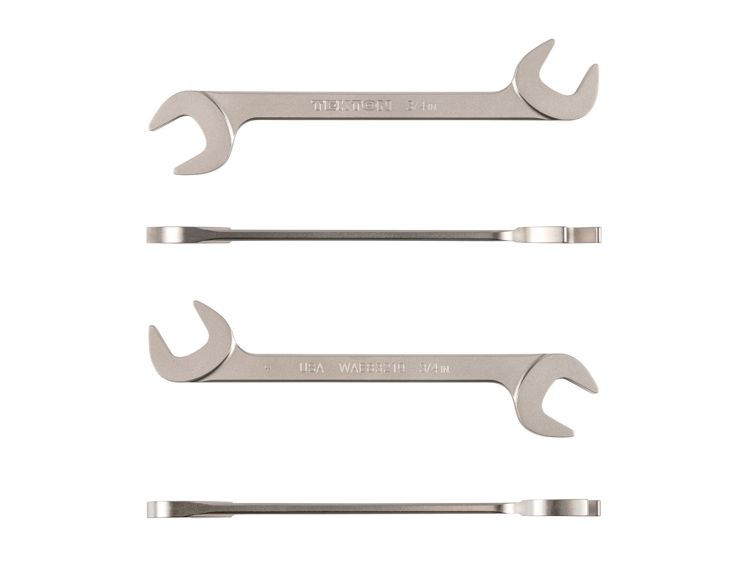 TEKTON WAE83219-T 3/4 Inch Angle Head Open End Wrench