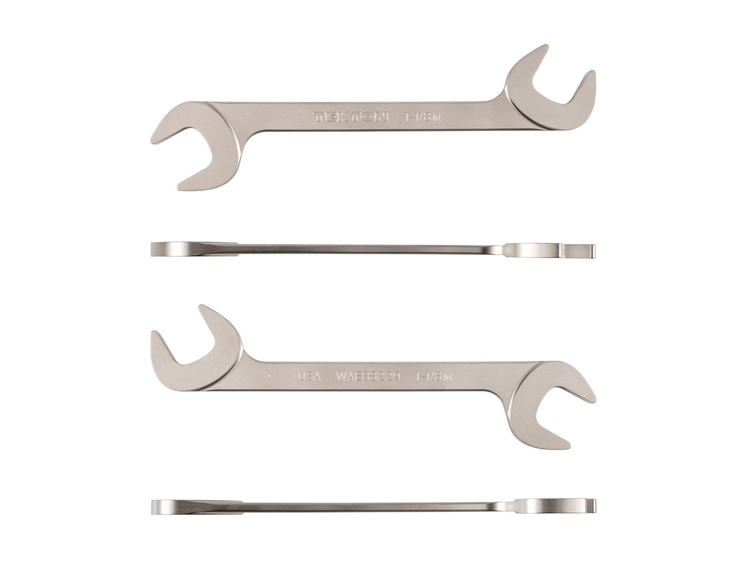 TEKTON WAE83229-T 1-1/8 Inch Angle Head Open End Wrench