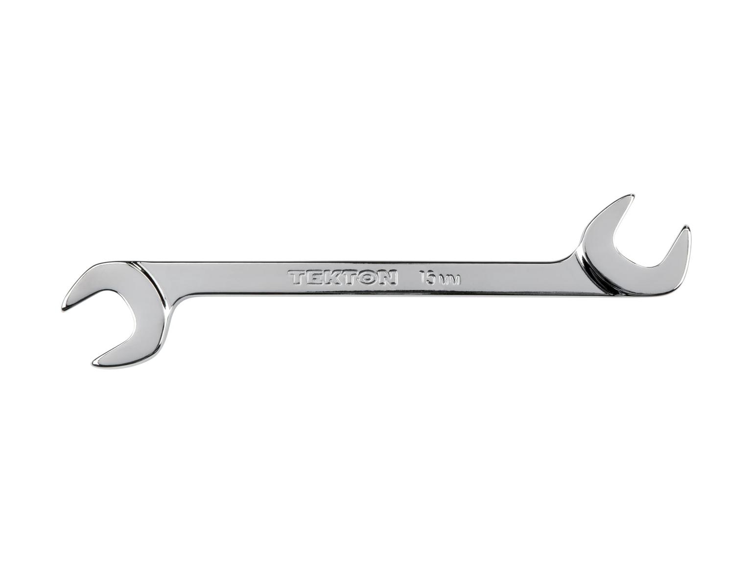 TEKTON WAE84015-T 15 mm Angle Head Open End Wrench