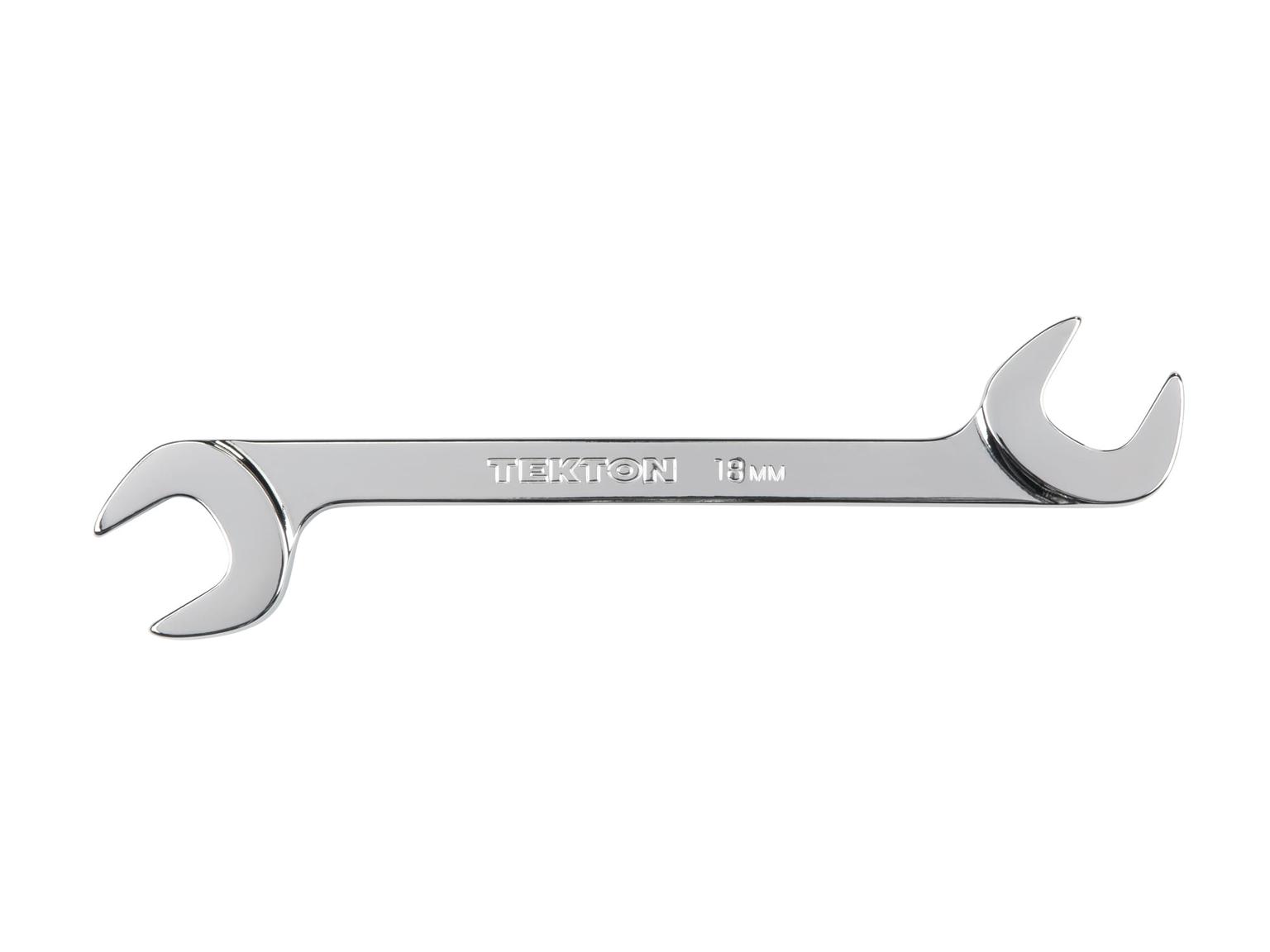 TEKTON WAE84018-T 18 mm Angle Head Open End Wrench